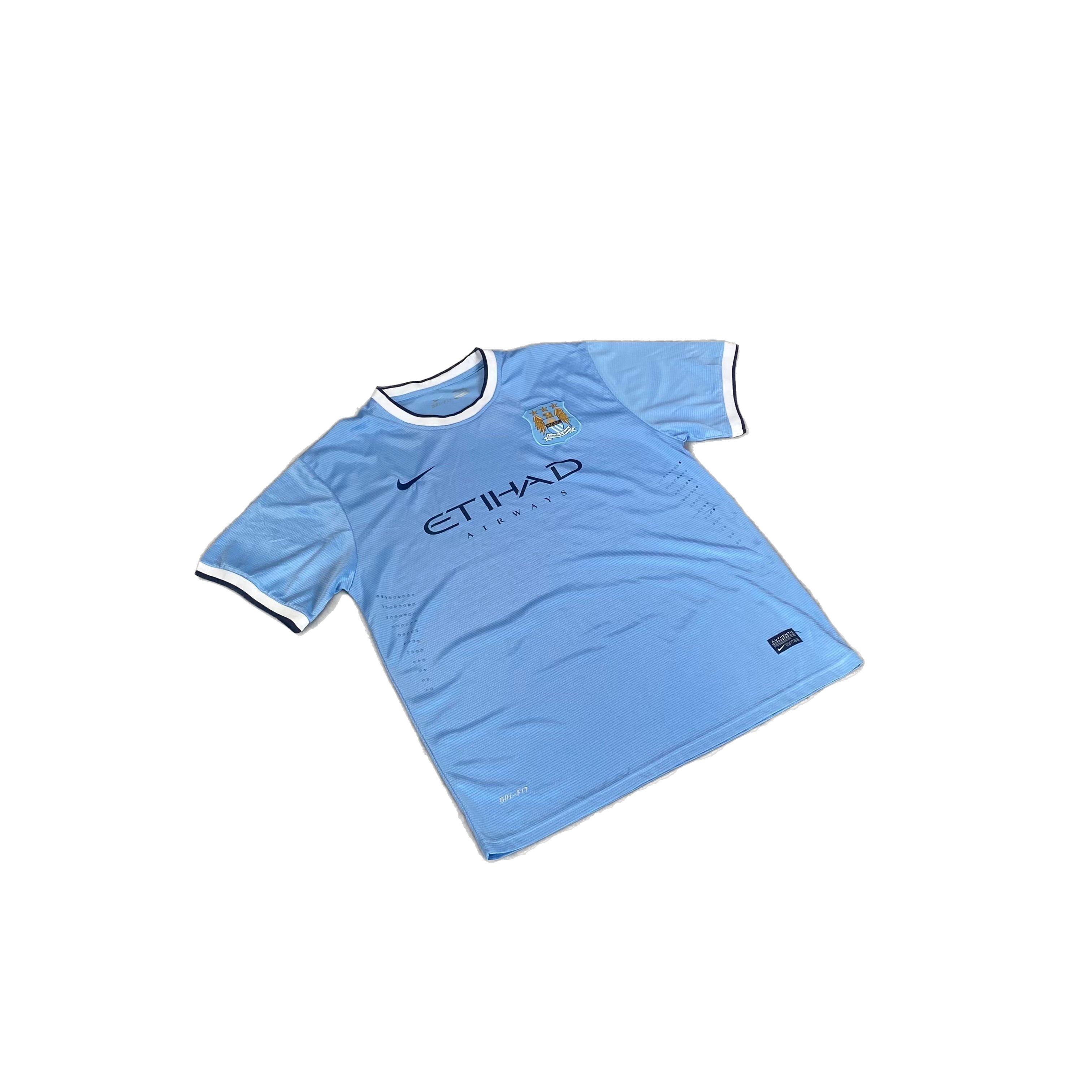 2013 - 14 Manchester City Home Shirt - XL