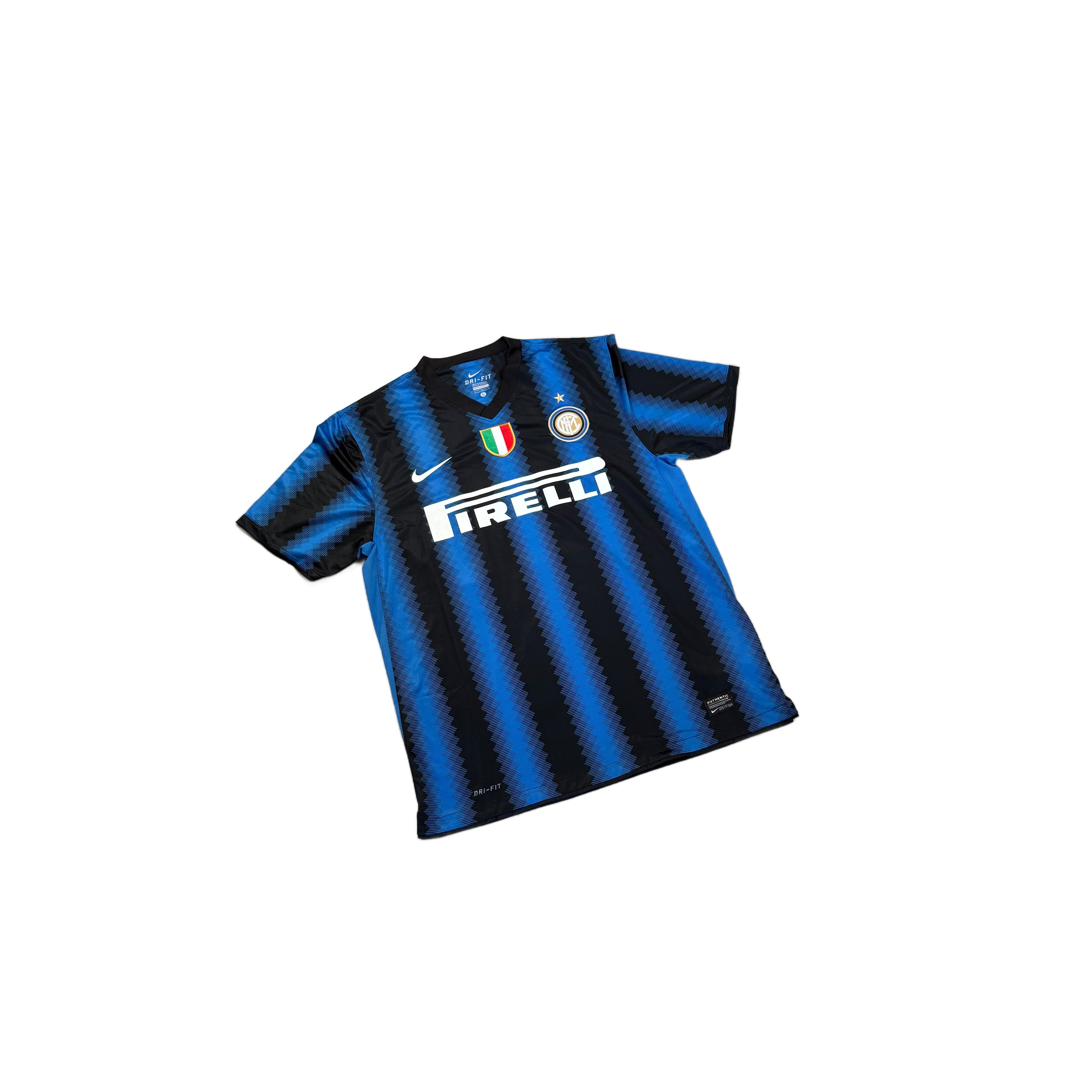 2010 - 11 Inter Milan Home 'Sneijder' Shirt - L