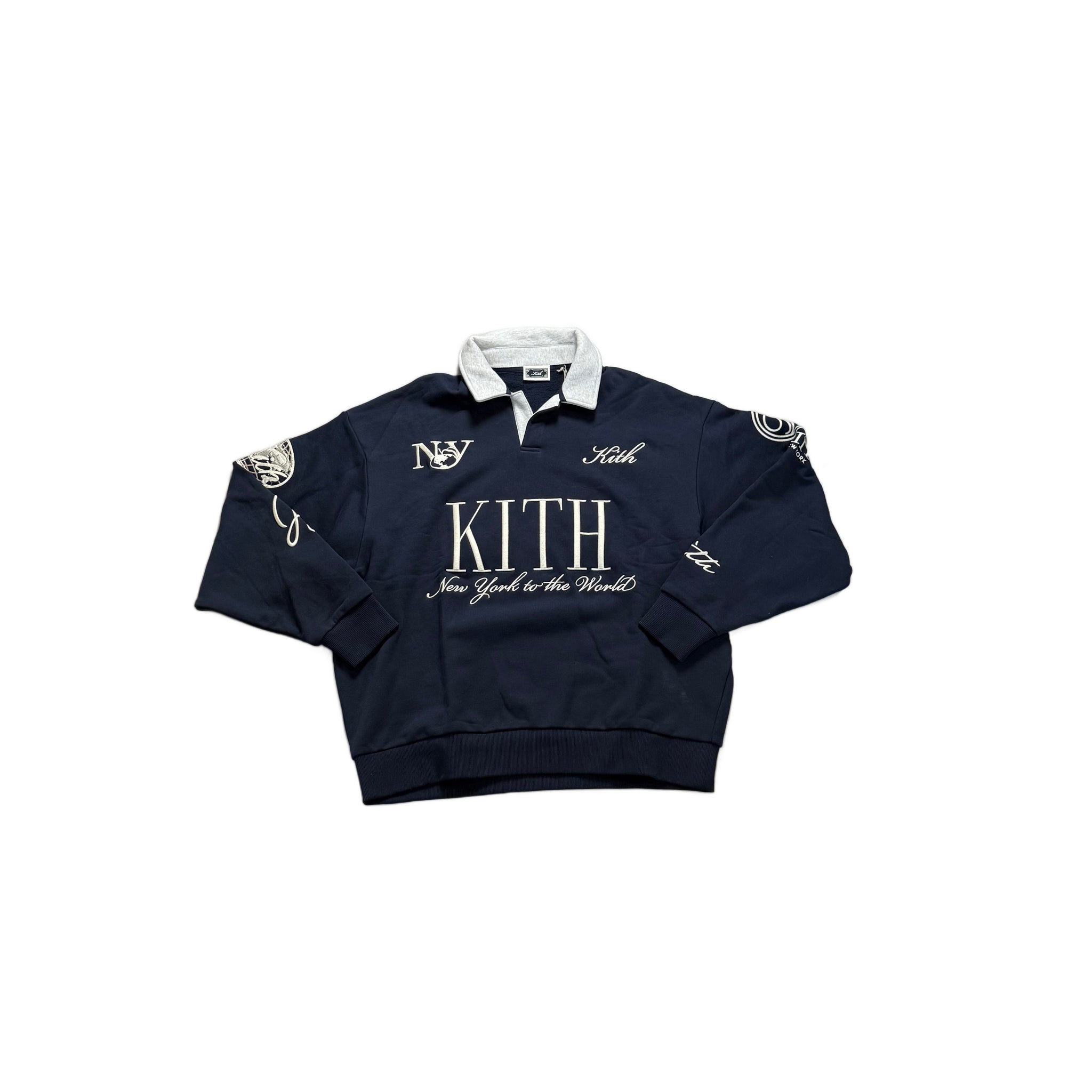 BNWT Navy Blue Kith Sweatshirt - L