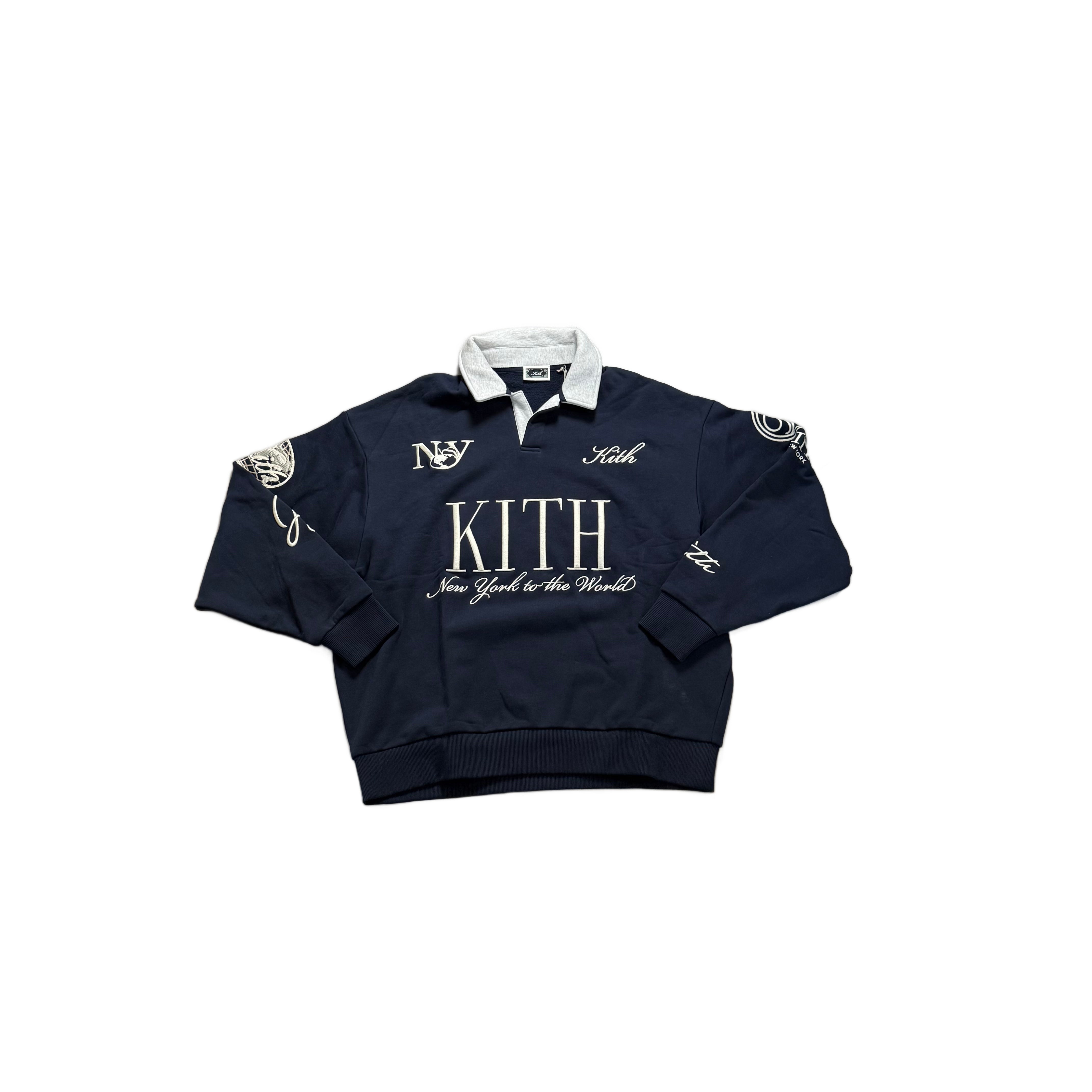 BNWT Navy Blue Kith Sweatshirt - L
