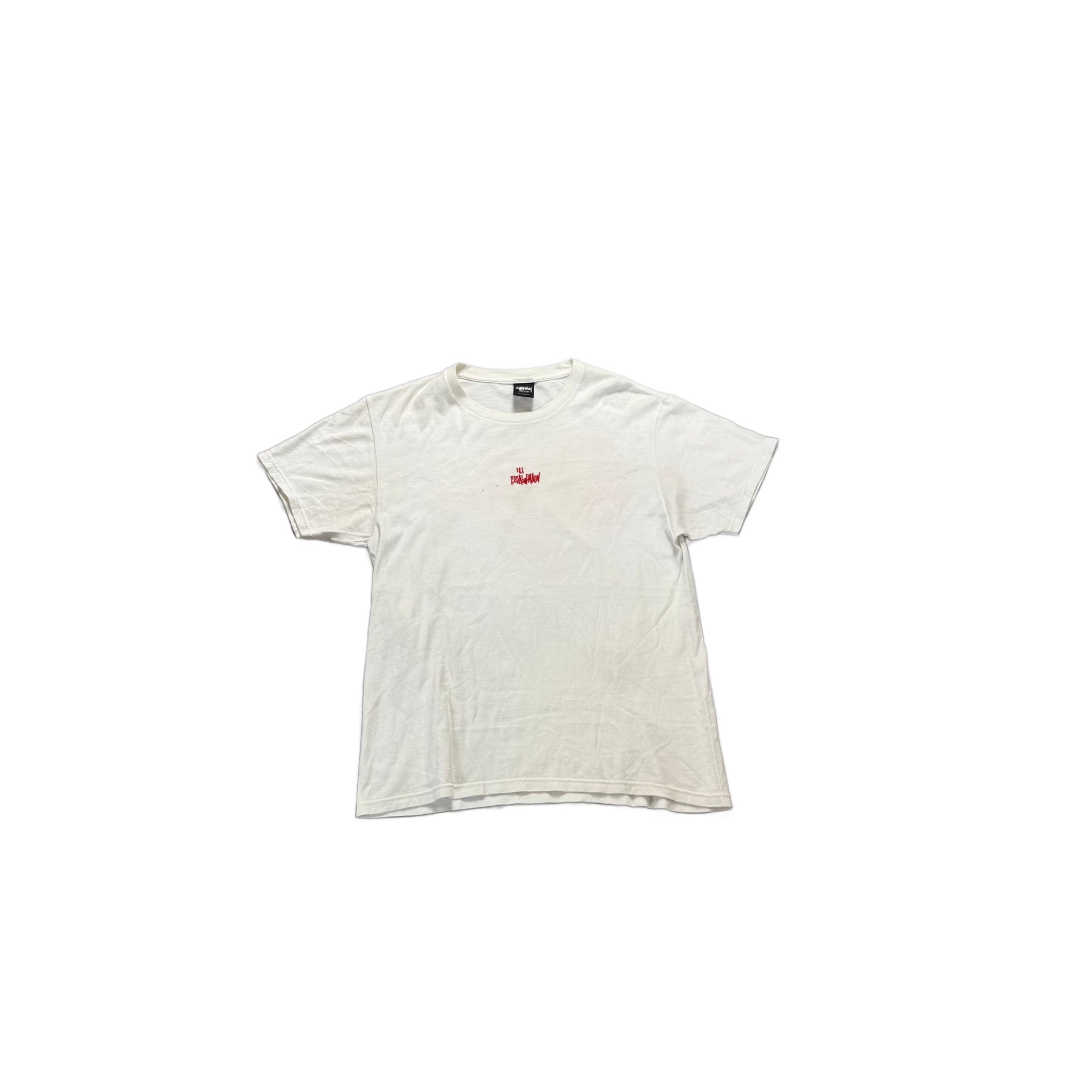 White A Bathing Ape (BAPE) x Stussy Tee - M