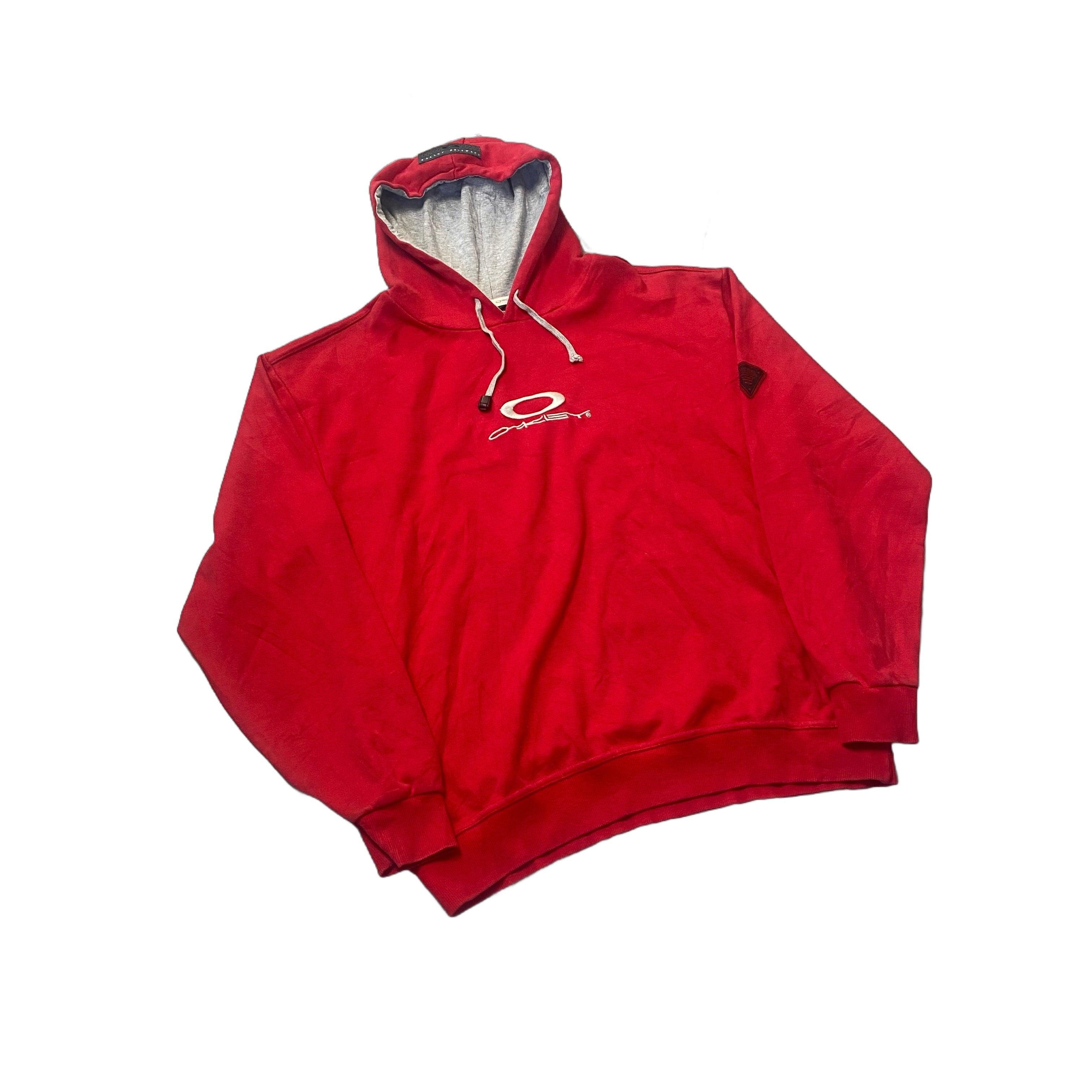 Red Oakley Hoodie - XL (Recommended Size - L)