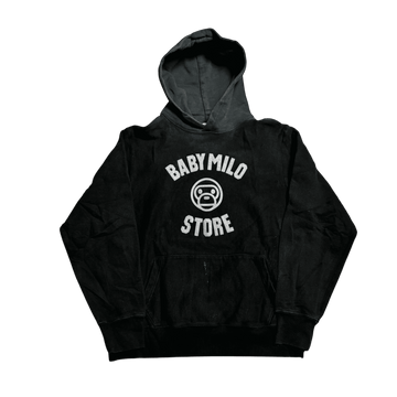 Black A Bathing Ape (BAPE) Baby Milo Hoodie - S