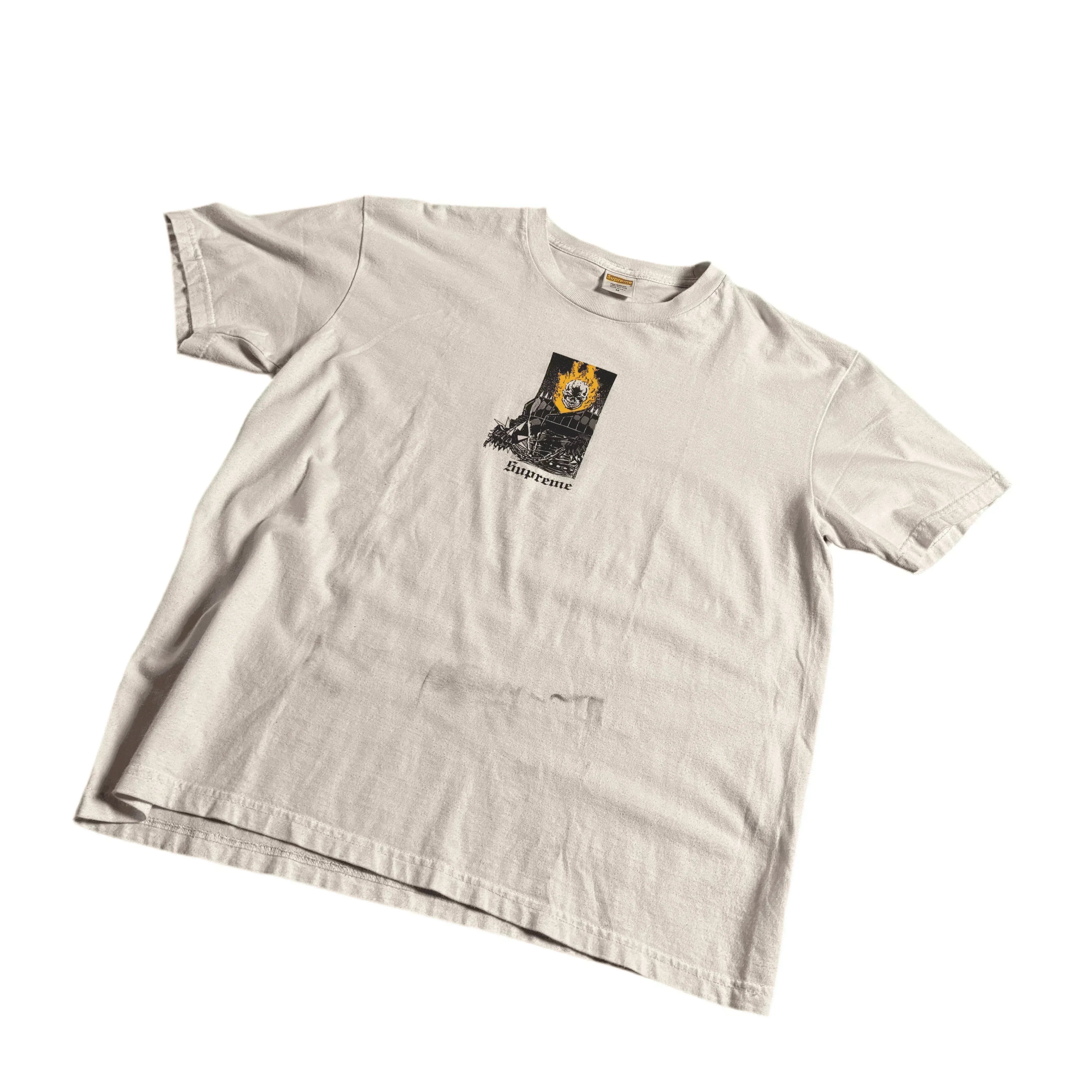 White Supreme Tee - M