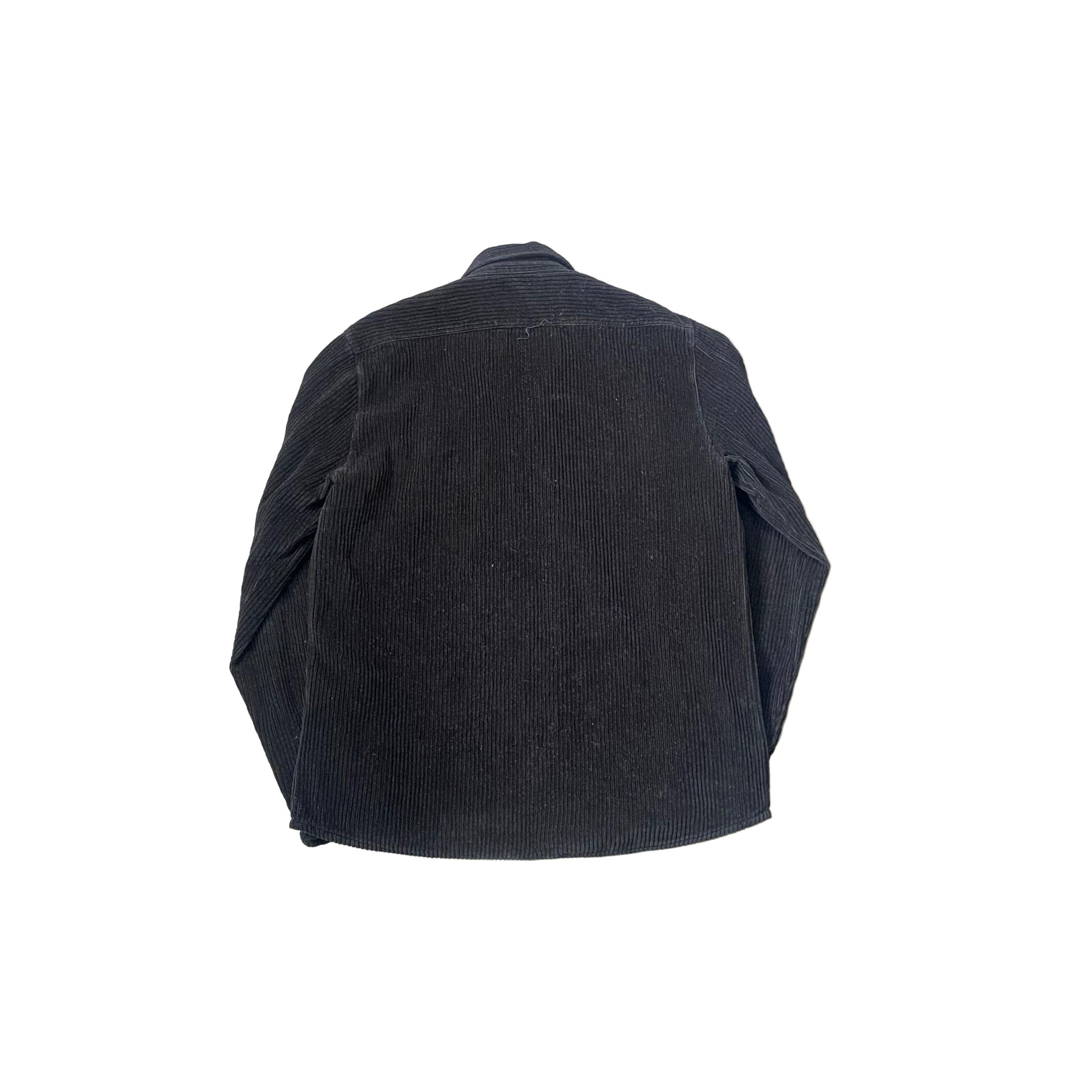 Black Stone Island Corduroy Shirt - M