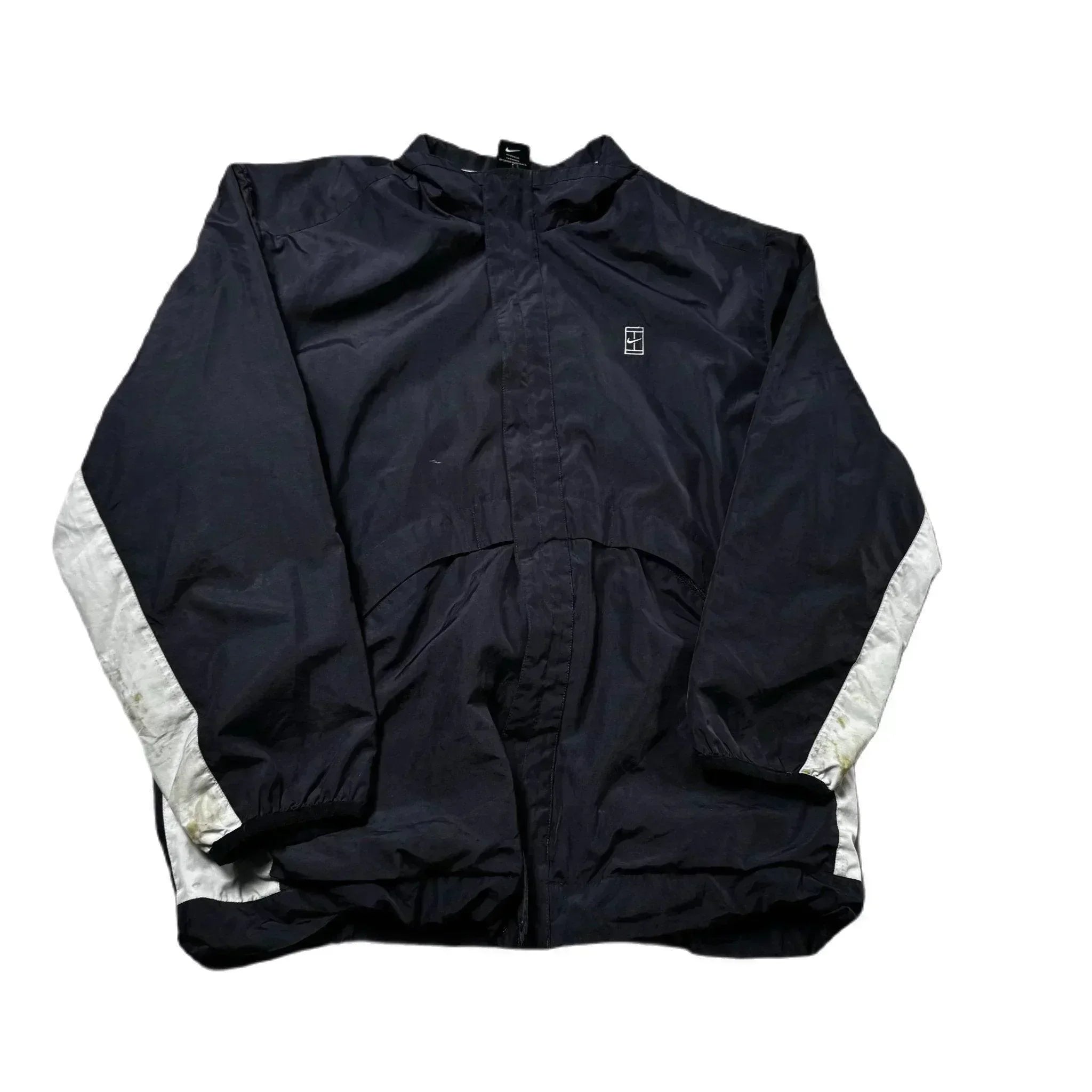 Vintage Grey Nike Court Jacket - L