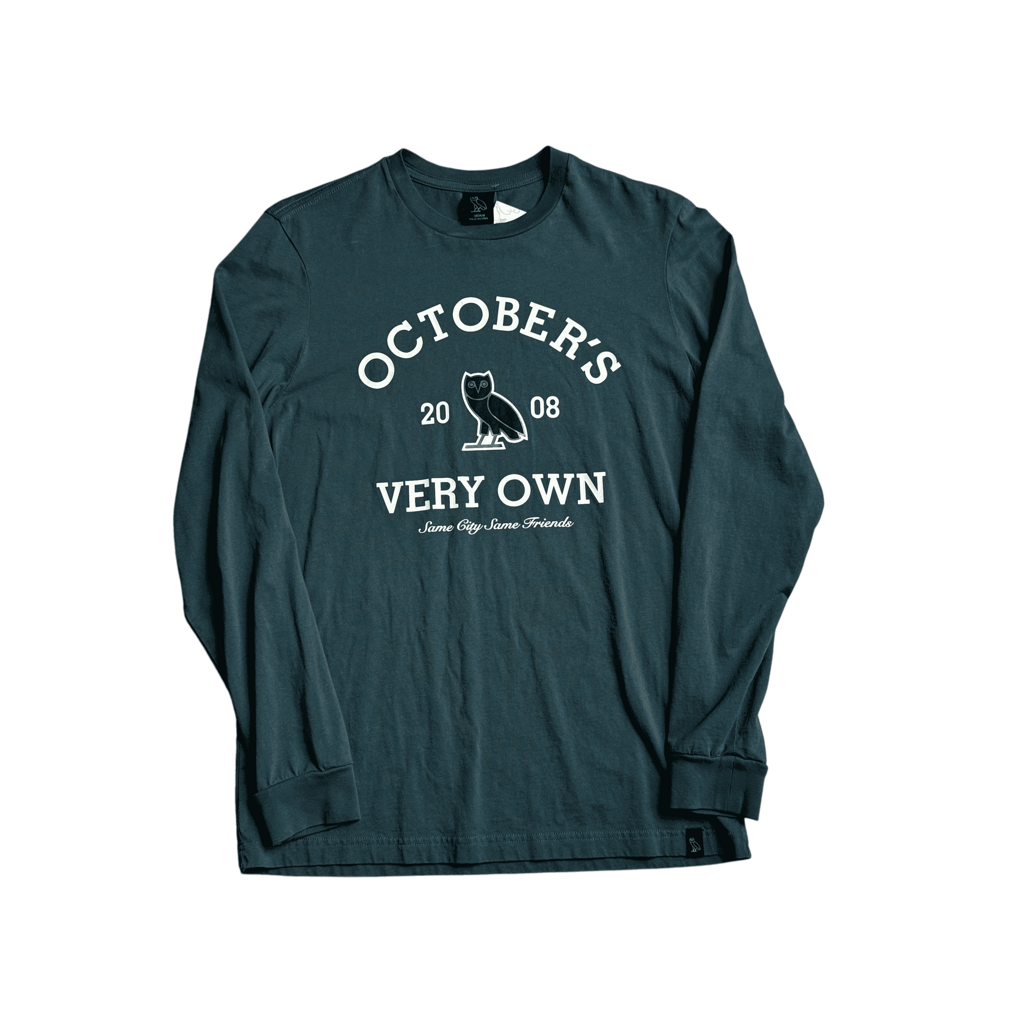 Blue OVO Long Sleeve Tee - M