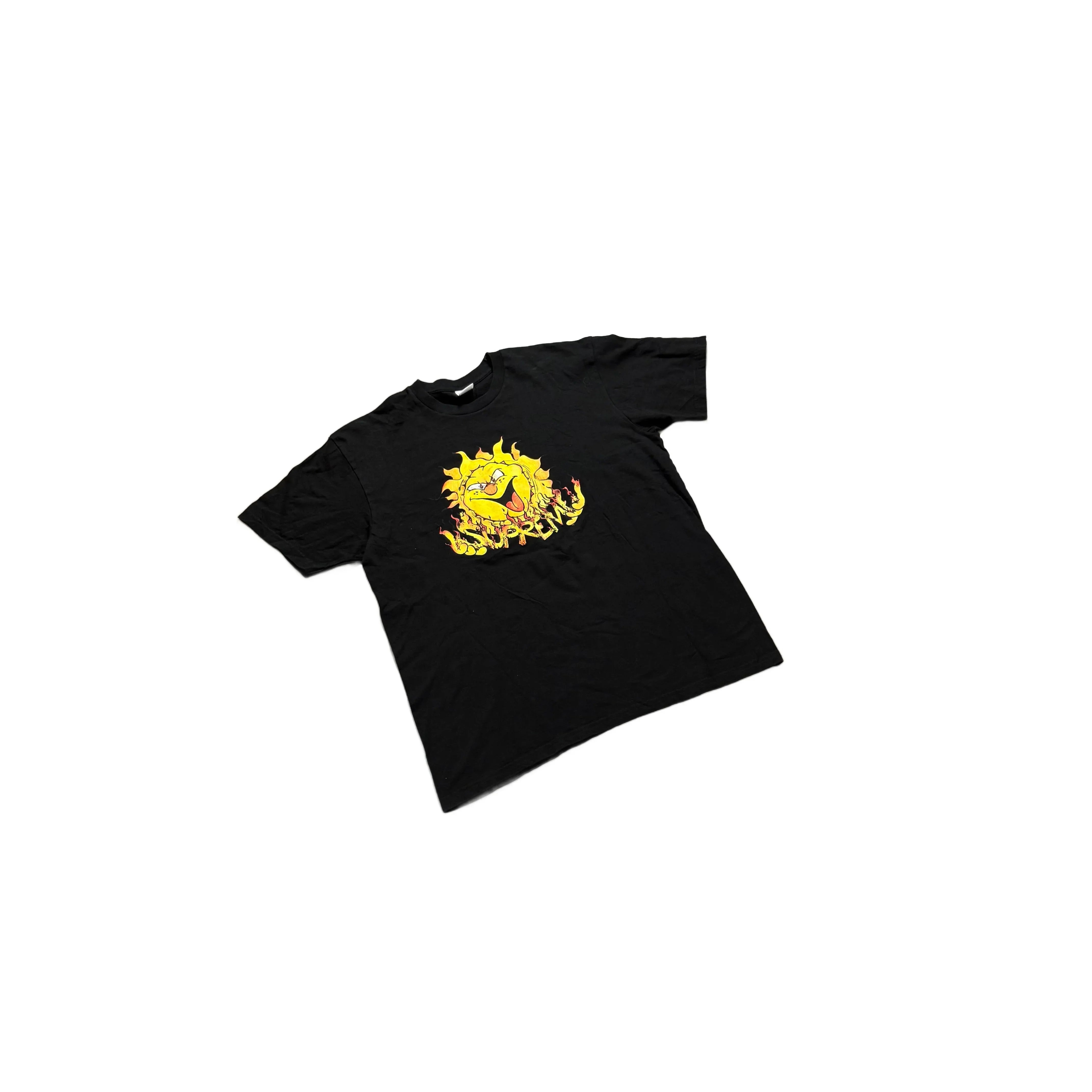 Black Supreme Tee - L