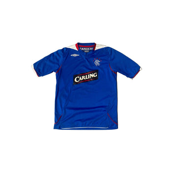 2006 - 07 Rangers Home Shirt - Kids (12 - 13)