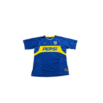 2003 - 04 Boca Juniors Home Shirt - XL