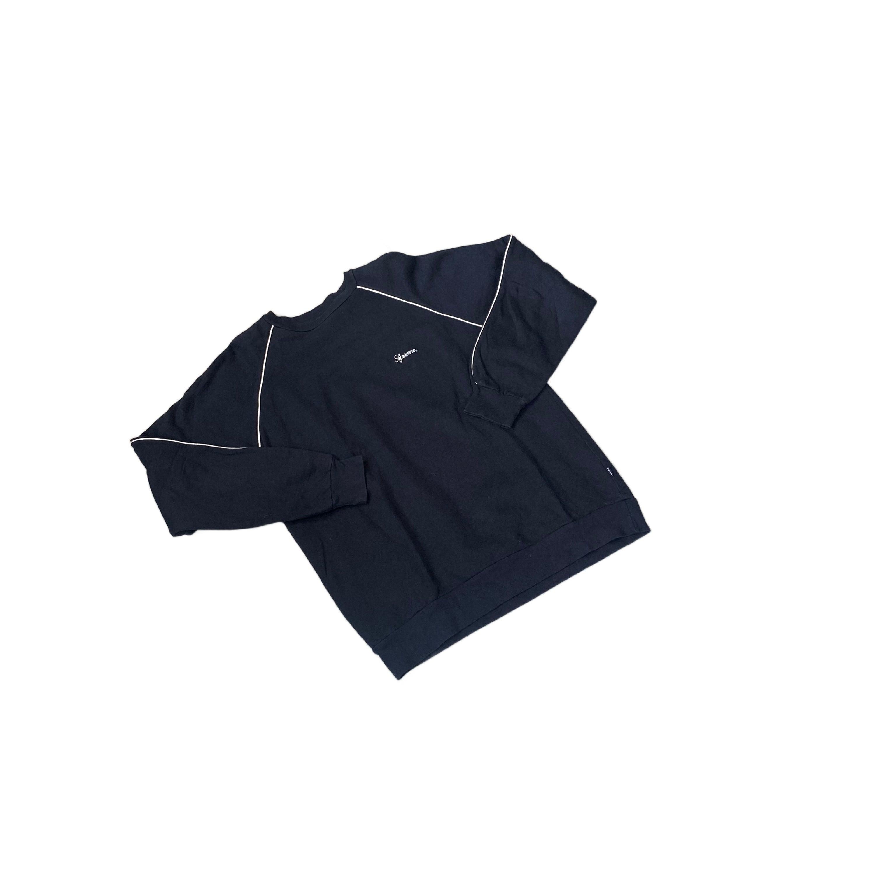 Black Supreme Sweatshirt - L
