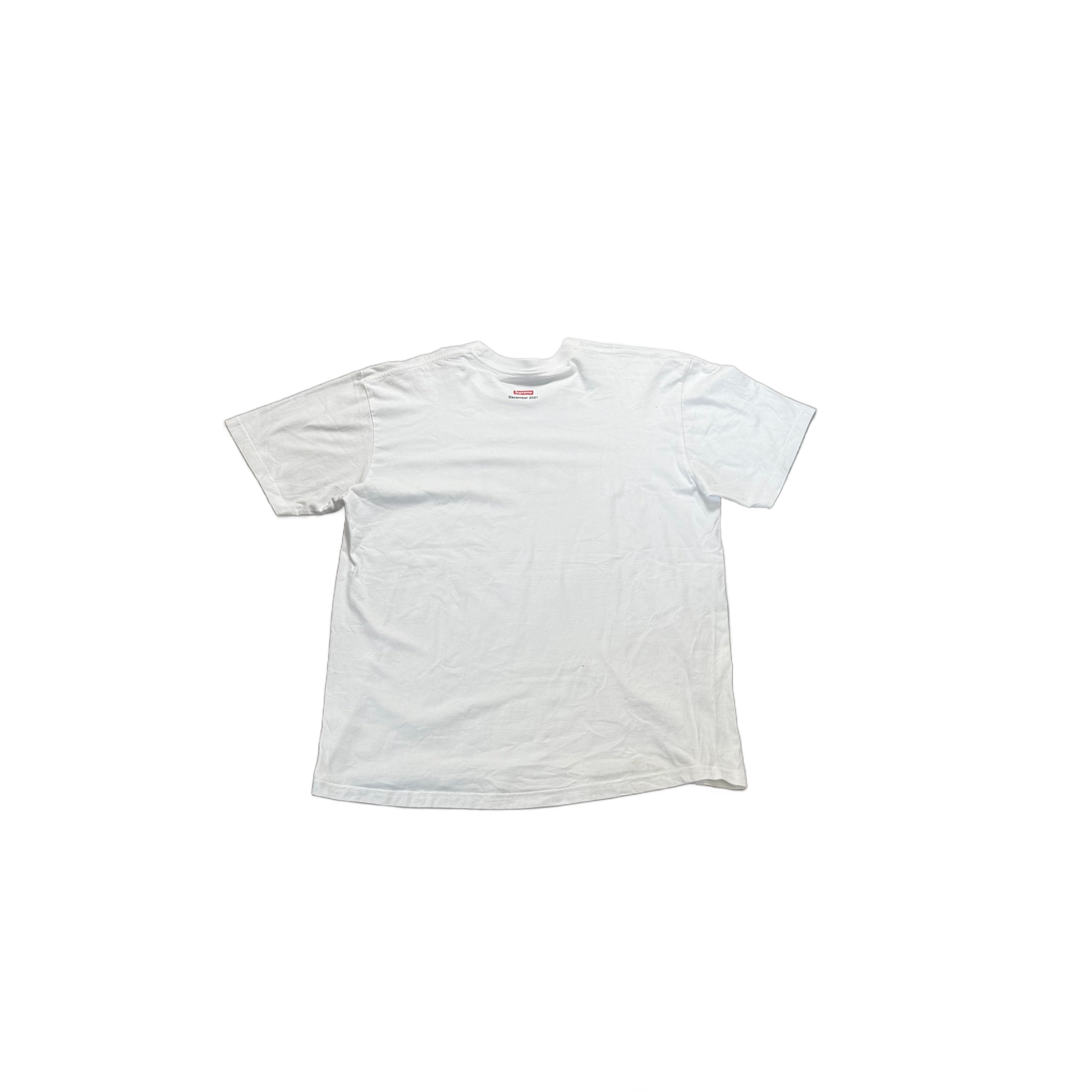 White Supreme Tee - XL