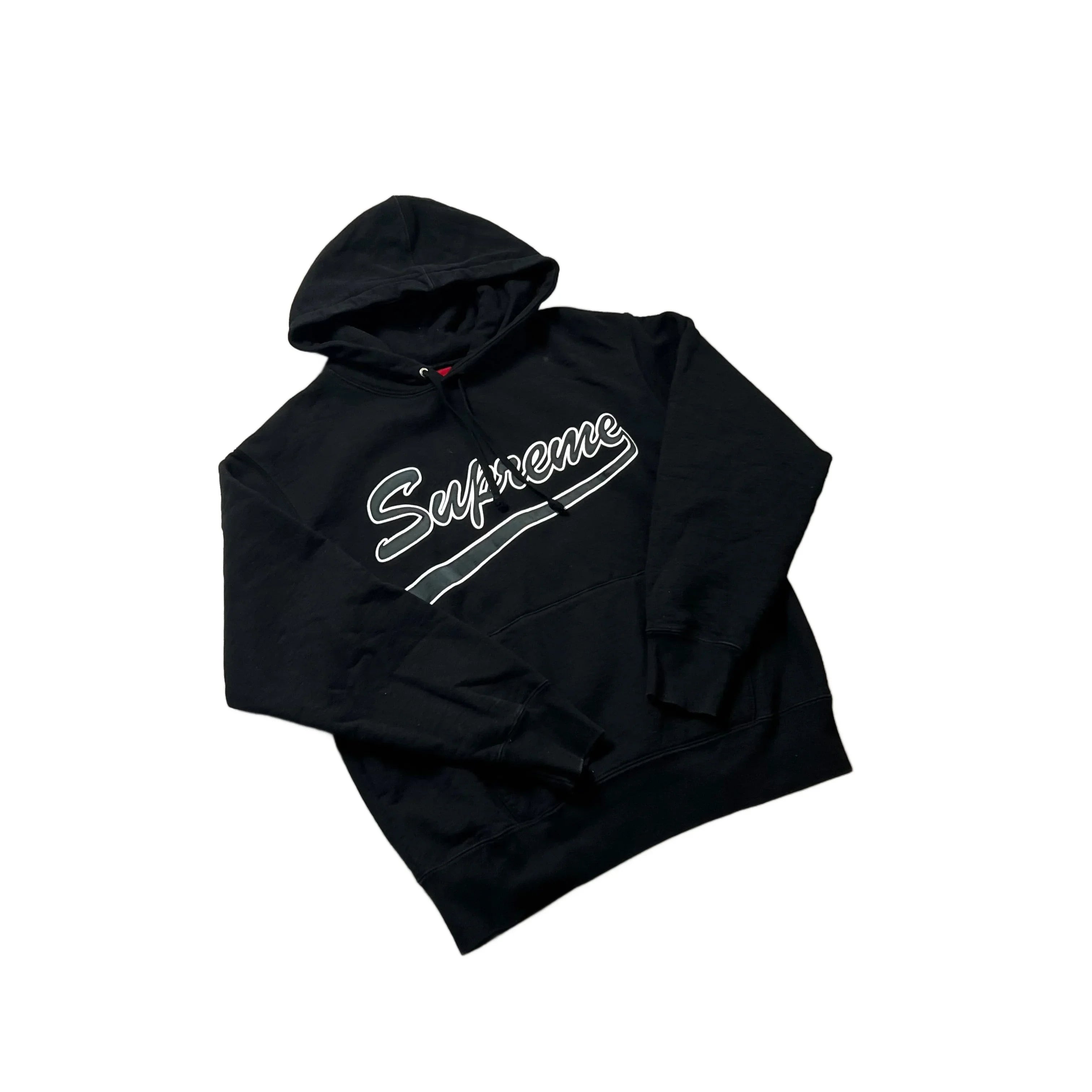 Black Supreme Hoodie - S