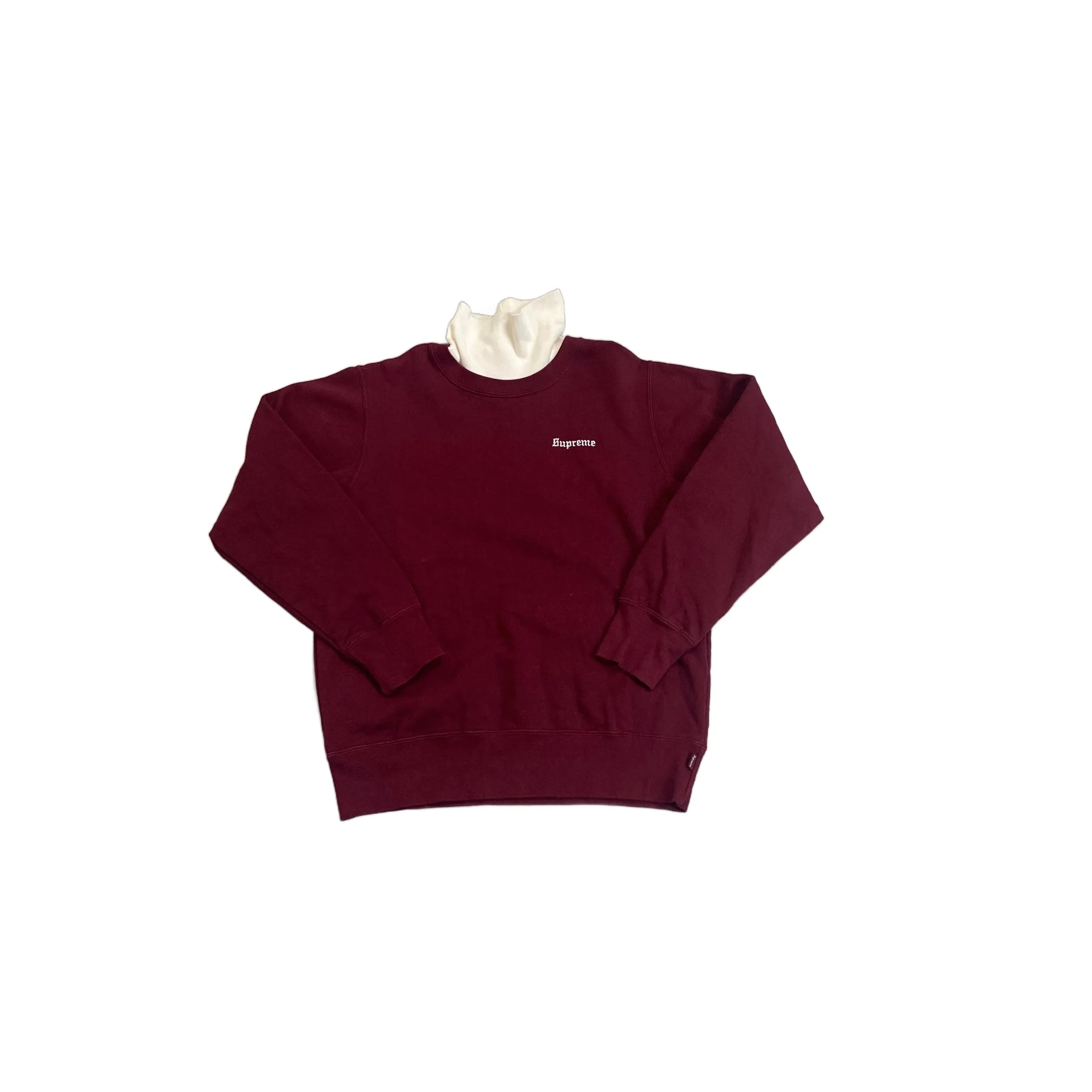 Burgundy Supreme Sweatshirt - S