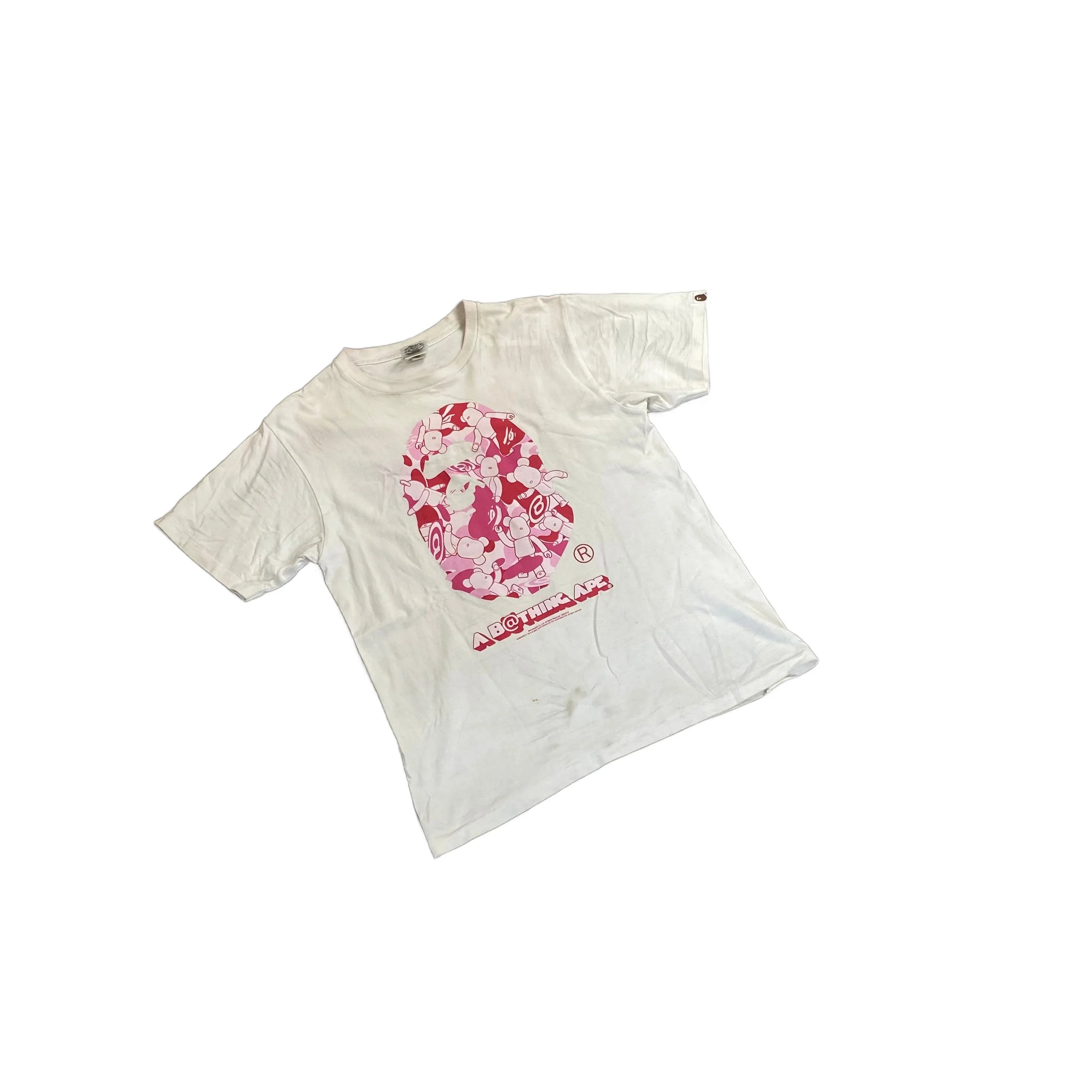 White A Bathing Ape (BAPE) Tee - M