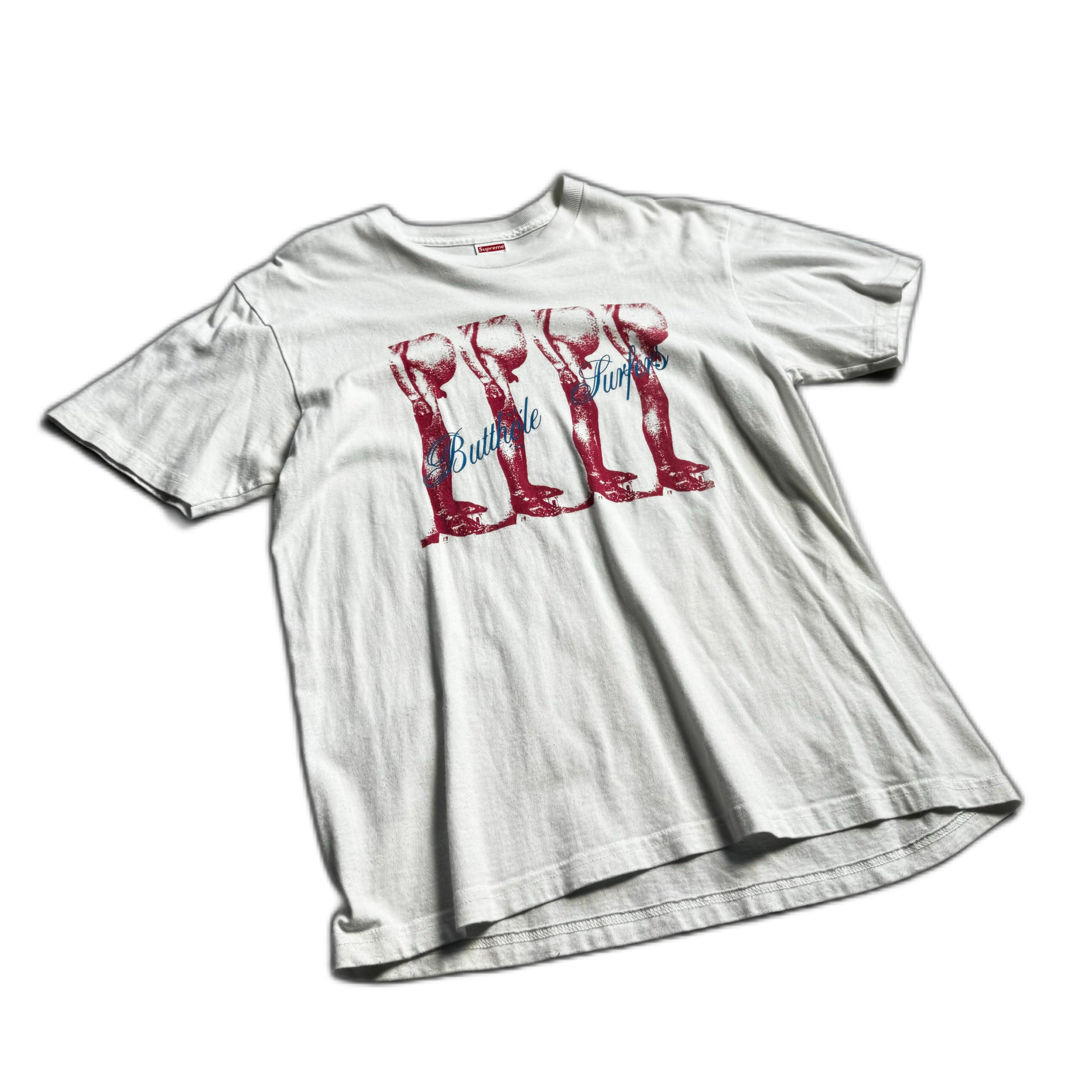 White Supreme Tee - M