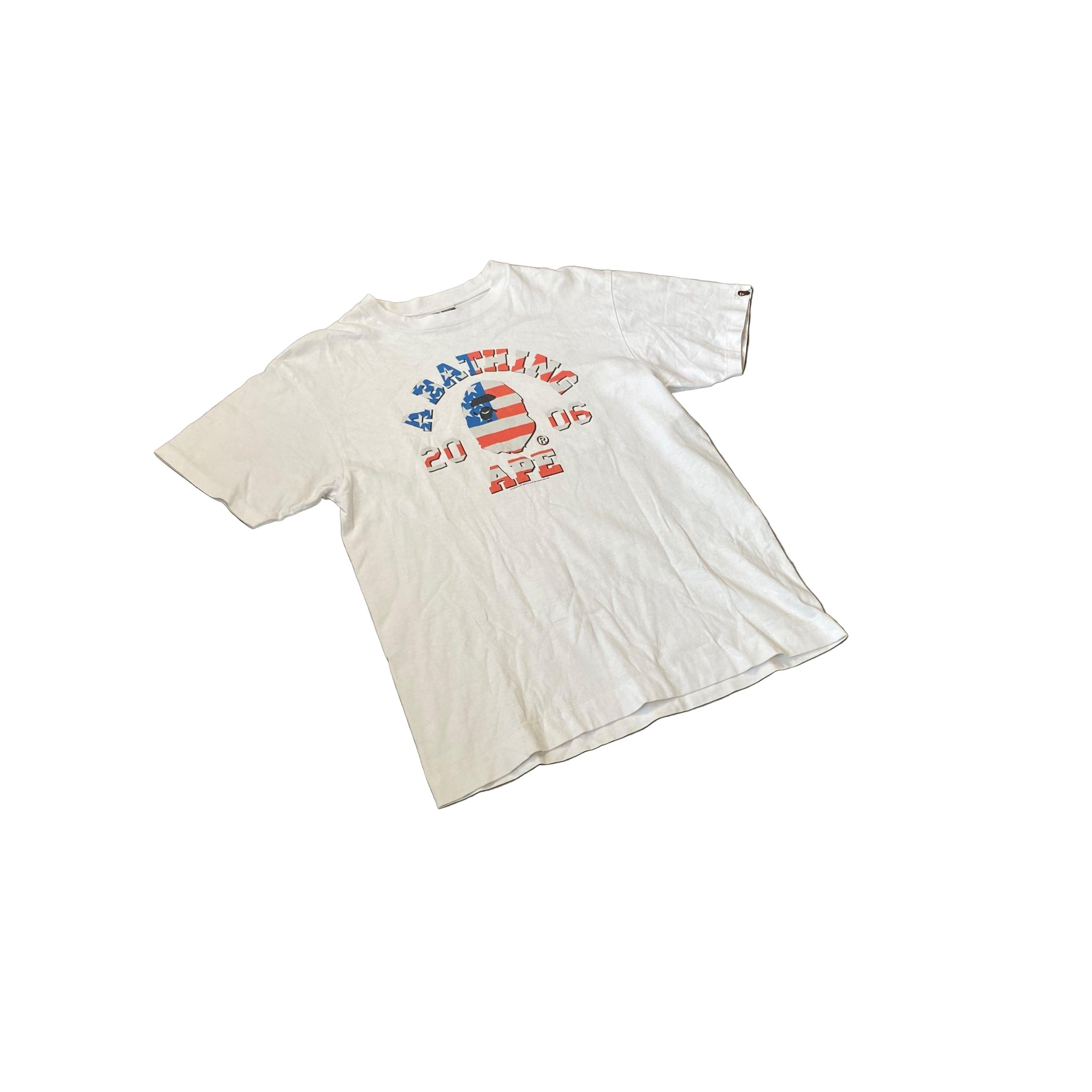 White A Bathing Ape (BAPE) Tee - M