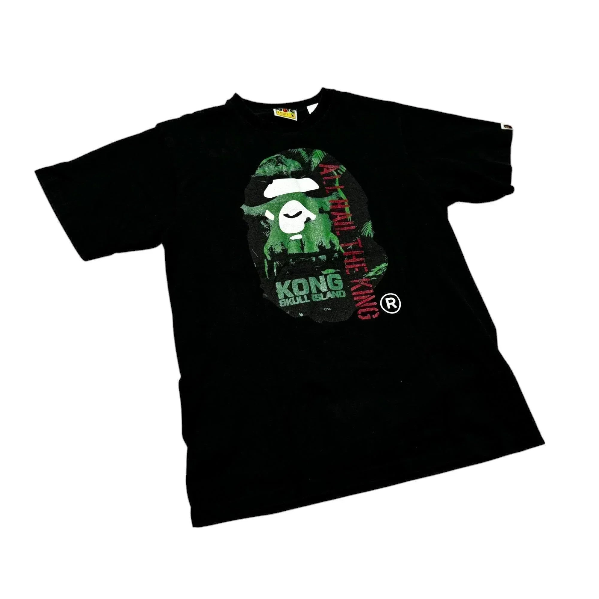 Black A Bathing Ape (BAPE) x Kong Skull Island Tee - M