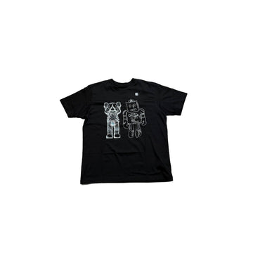 BNWT Black Uniqlo x KAWS Tee - L