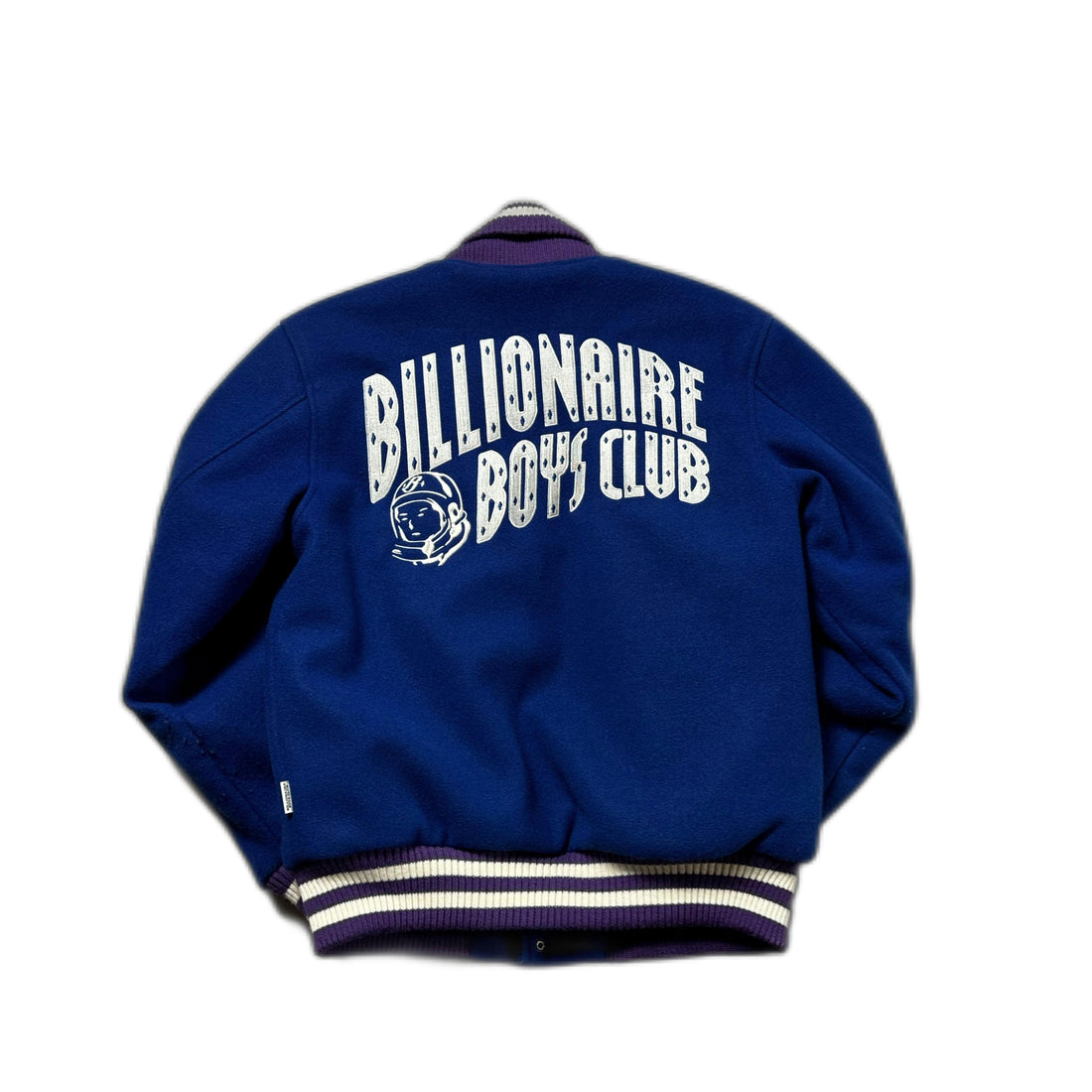 Blue Billionaire Boys Club Varsity Jacket - S