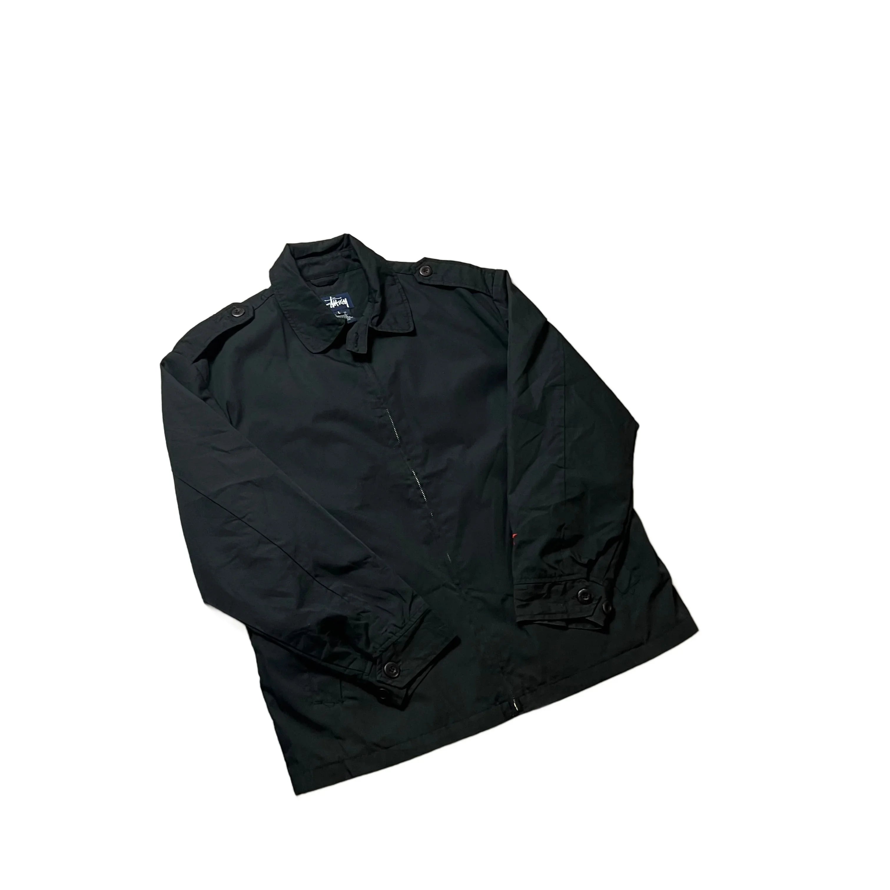 Black Stussy Jacket - L