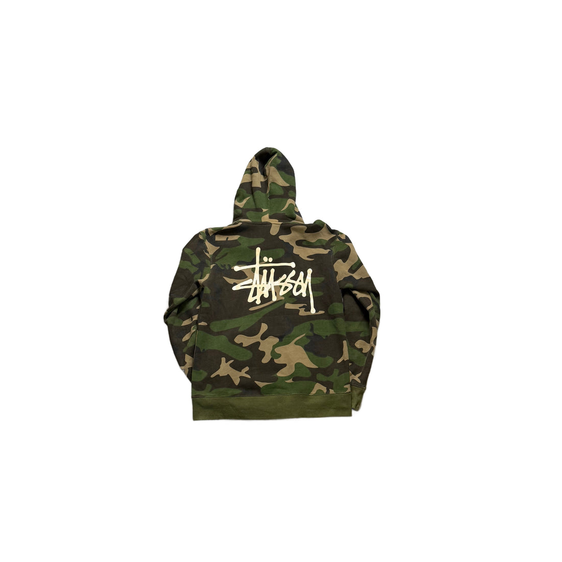 Camo Stussy Hoodie - S