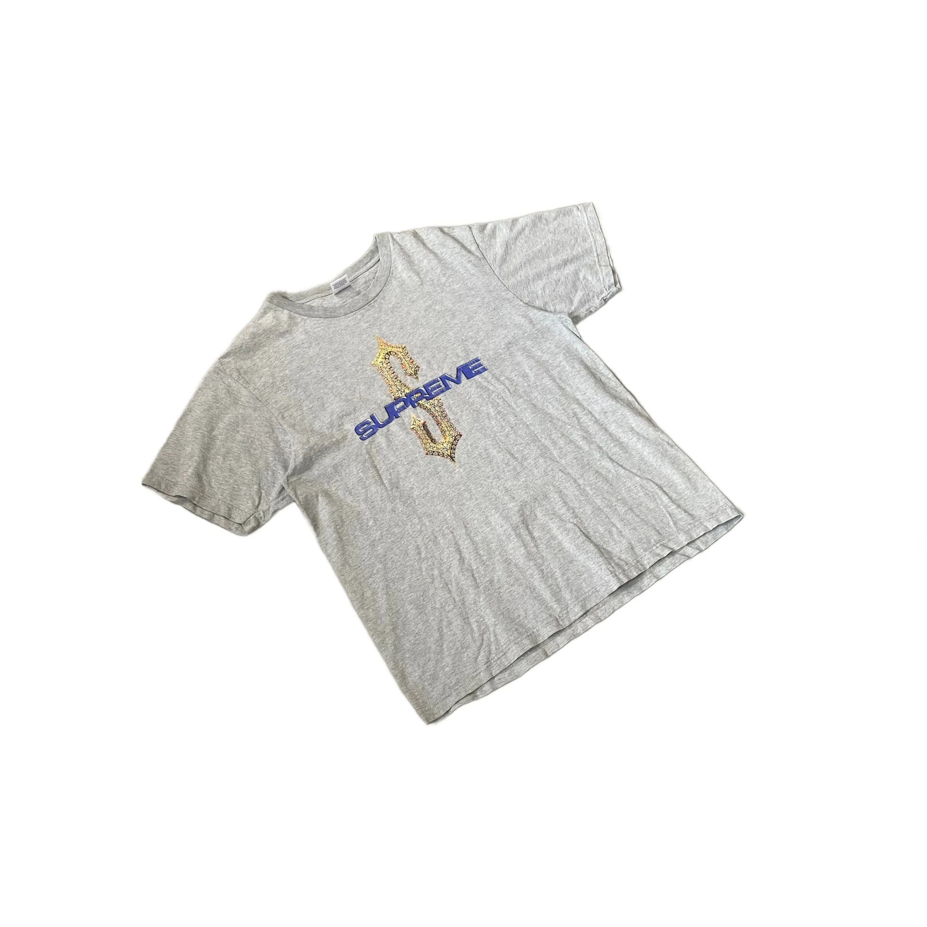 Grey Supreme Tee - L