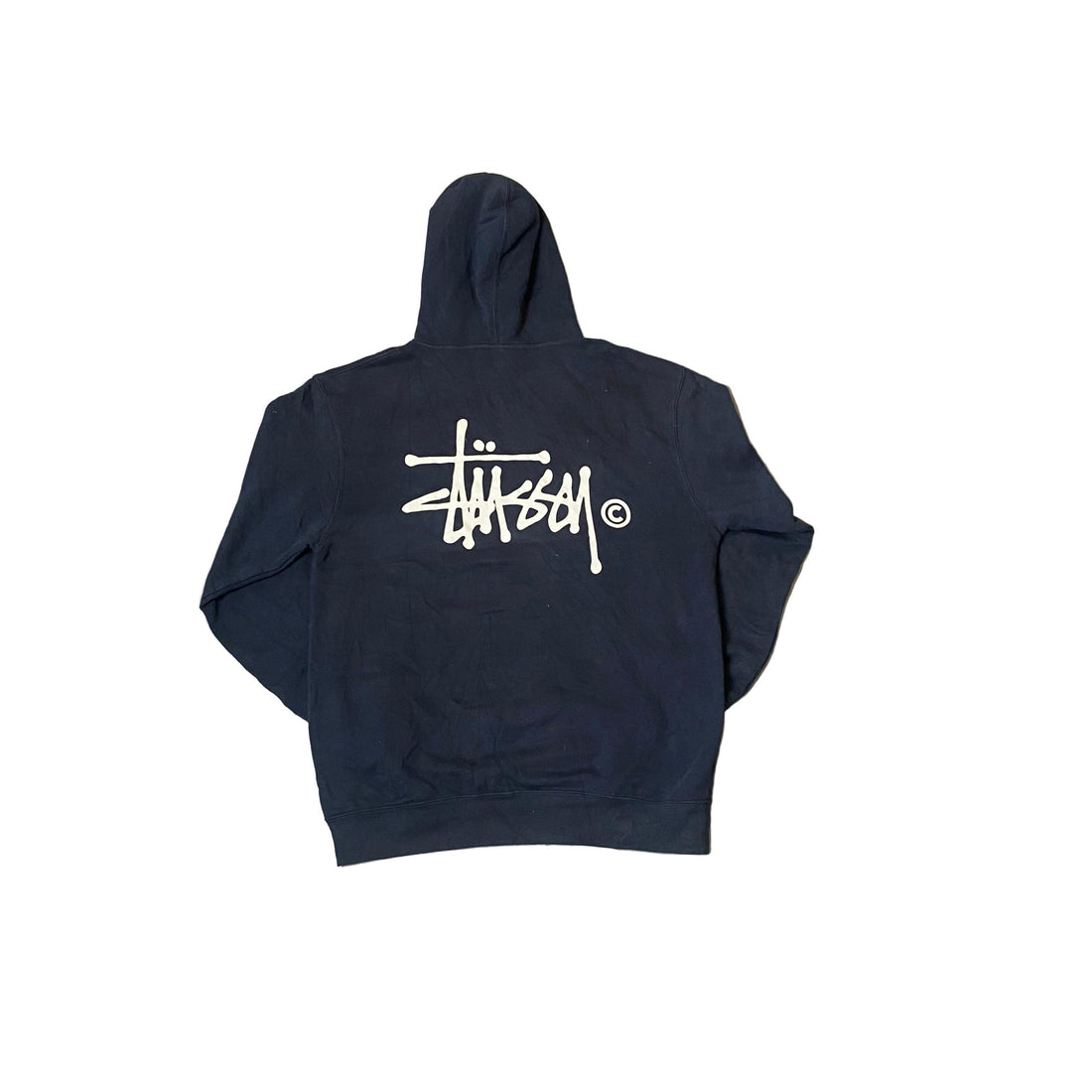 Navy Blue Stussy Hoodie - M