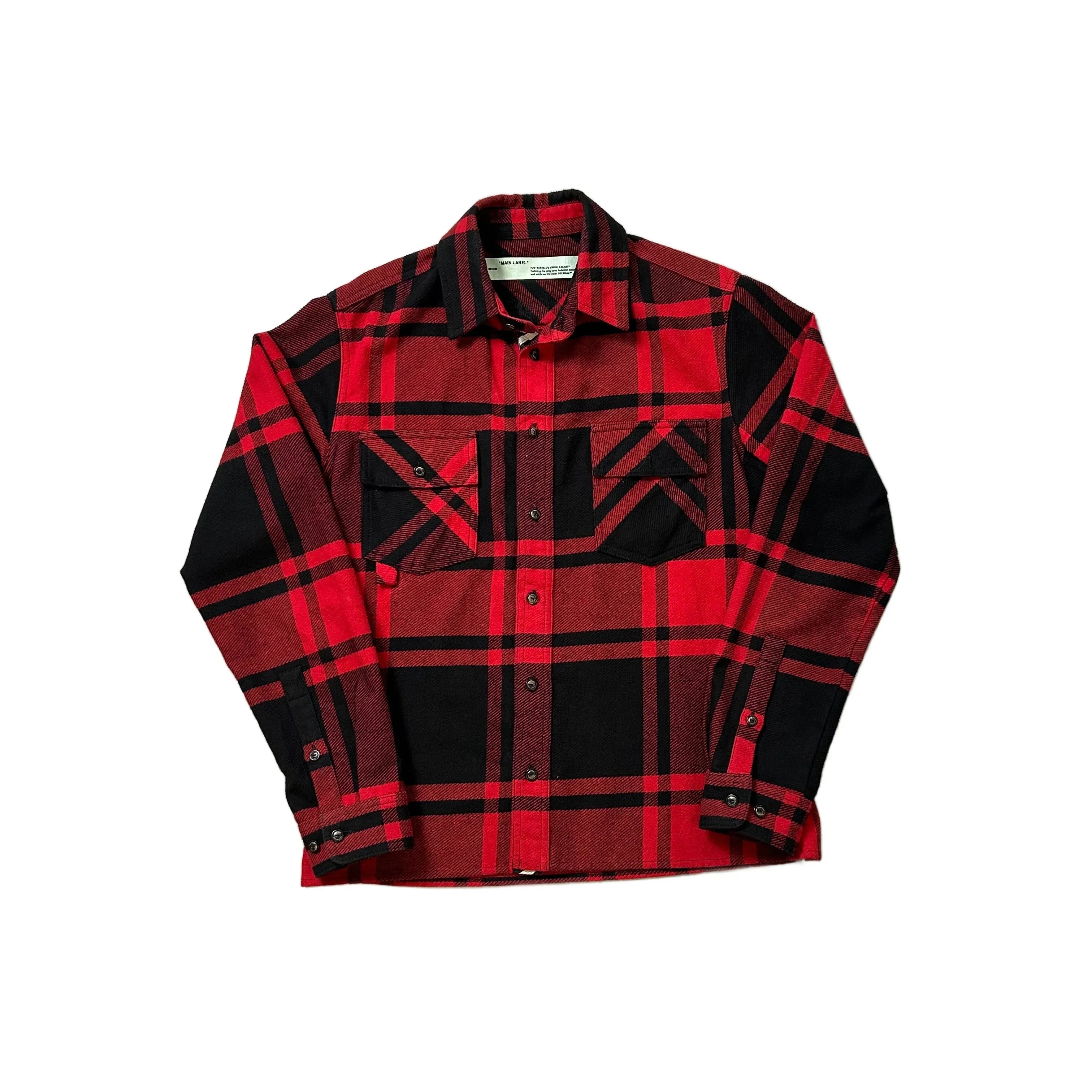 Red Off-White Overshirt - S