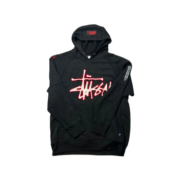 Black Stussy Hoodie - L