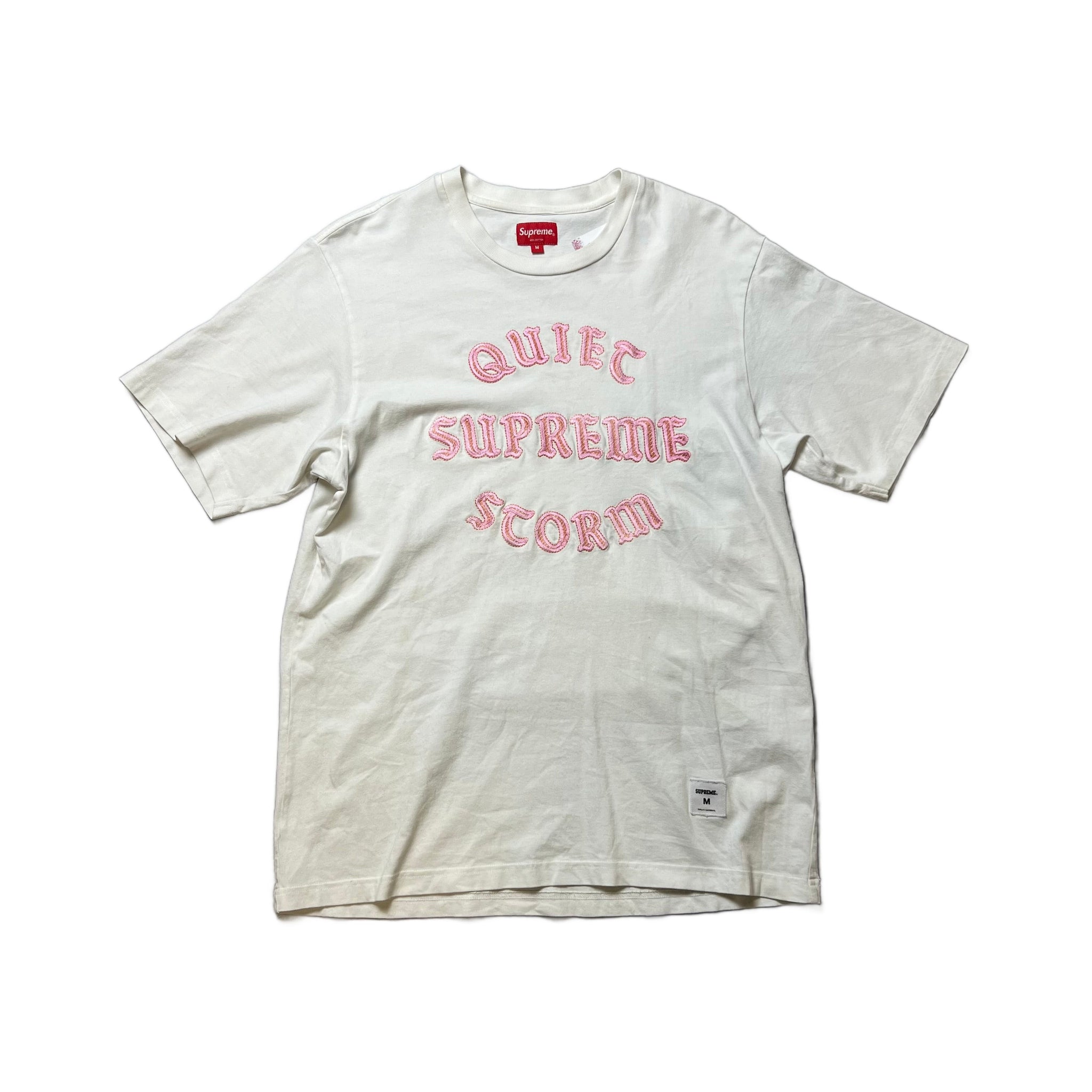 White Supreme Tee - M