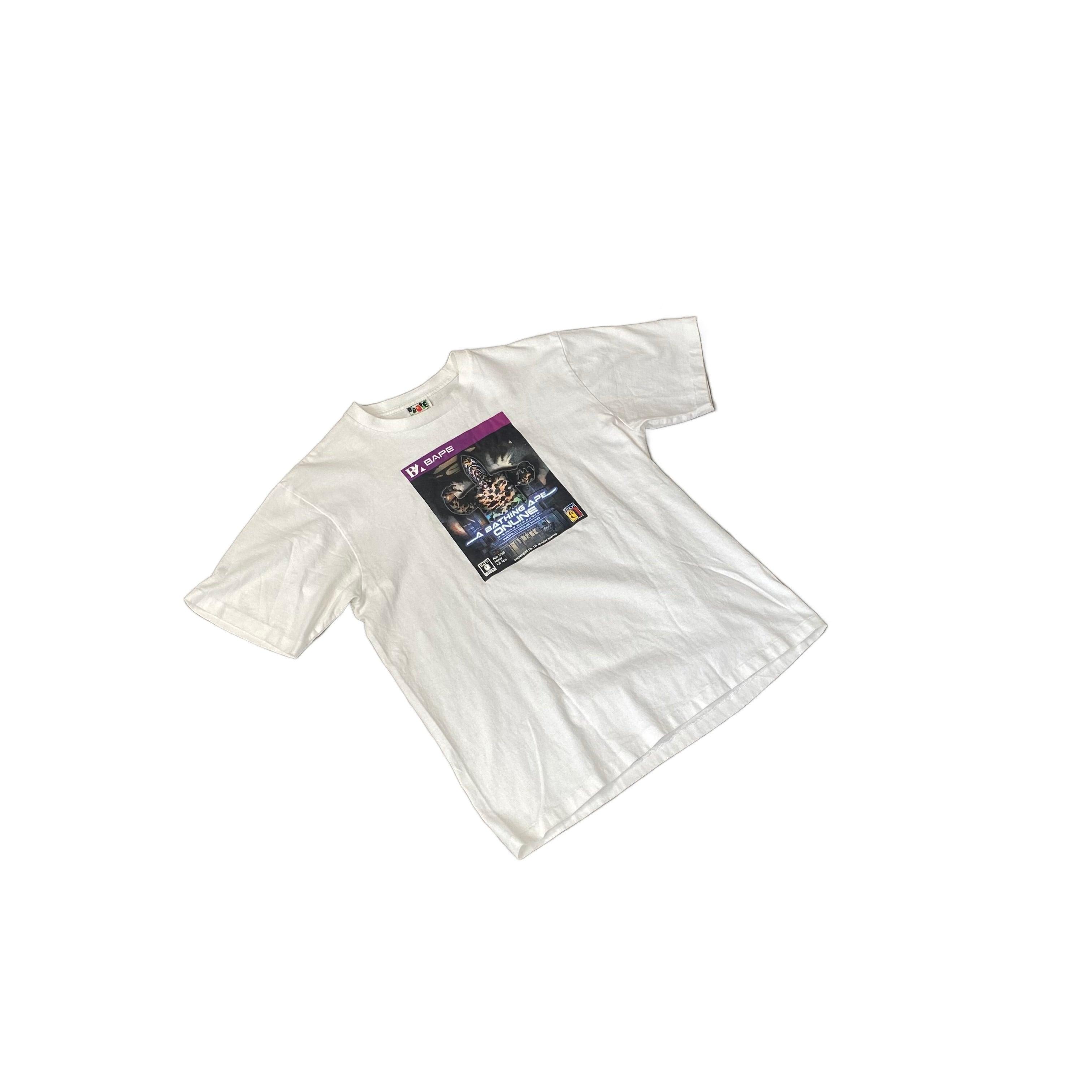 White A Bathing Ape (BAPE) Tee - L
