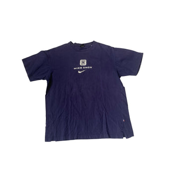 Vintage Navy Blue Nike Shox Tee - XL