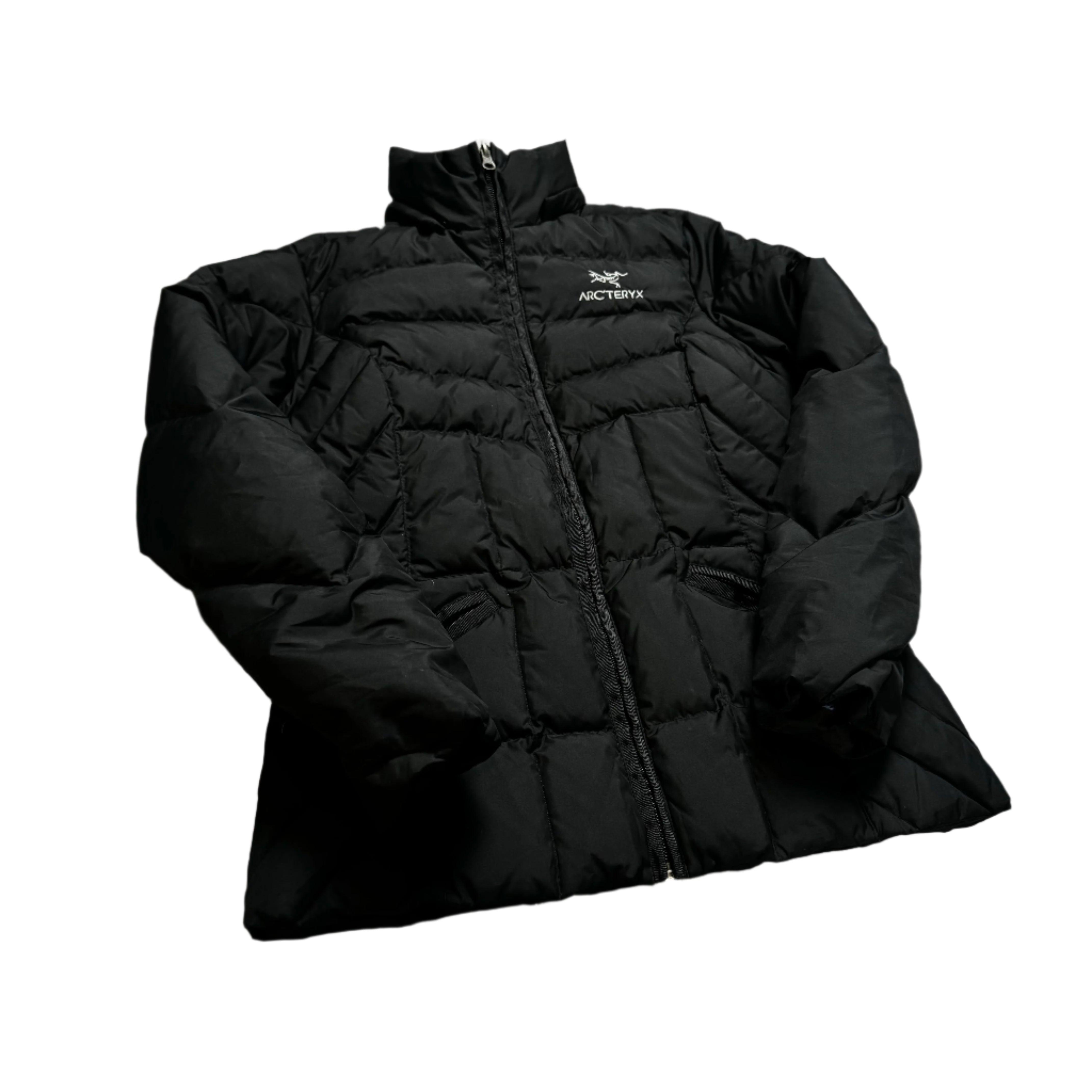 Women’s Black Arc'Teryx Puffer Coat - L