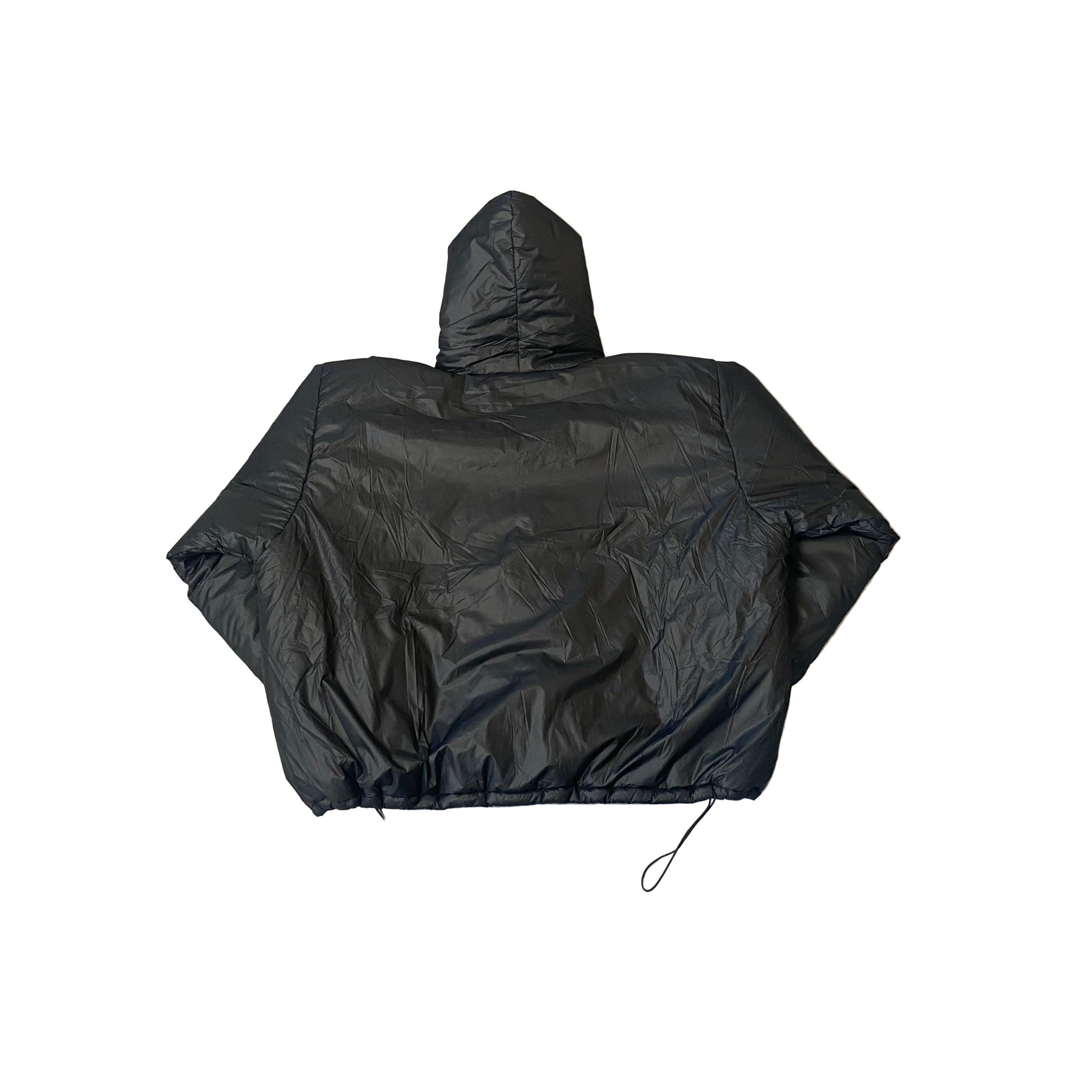 Black Yeezy x GAP Puffer Hoodie - S