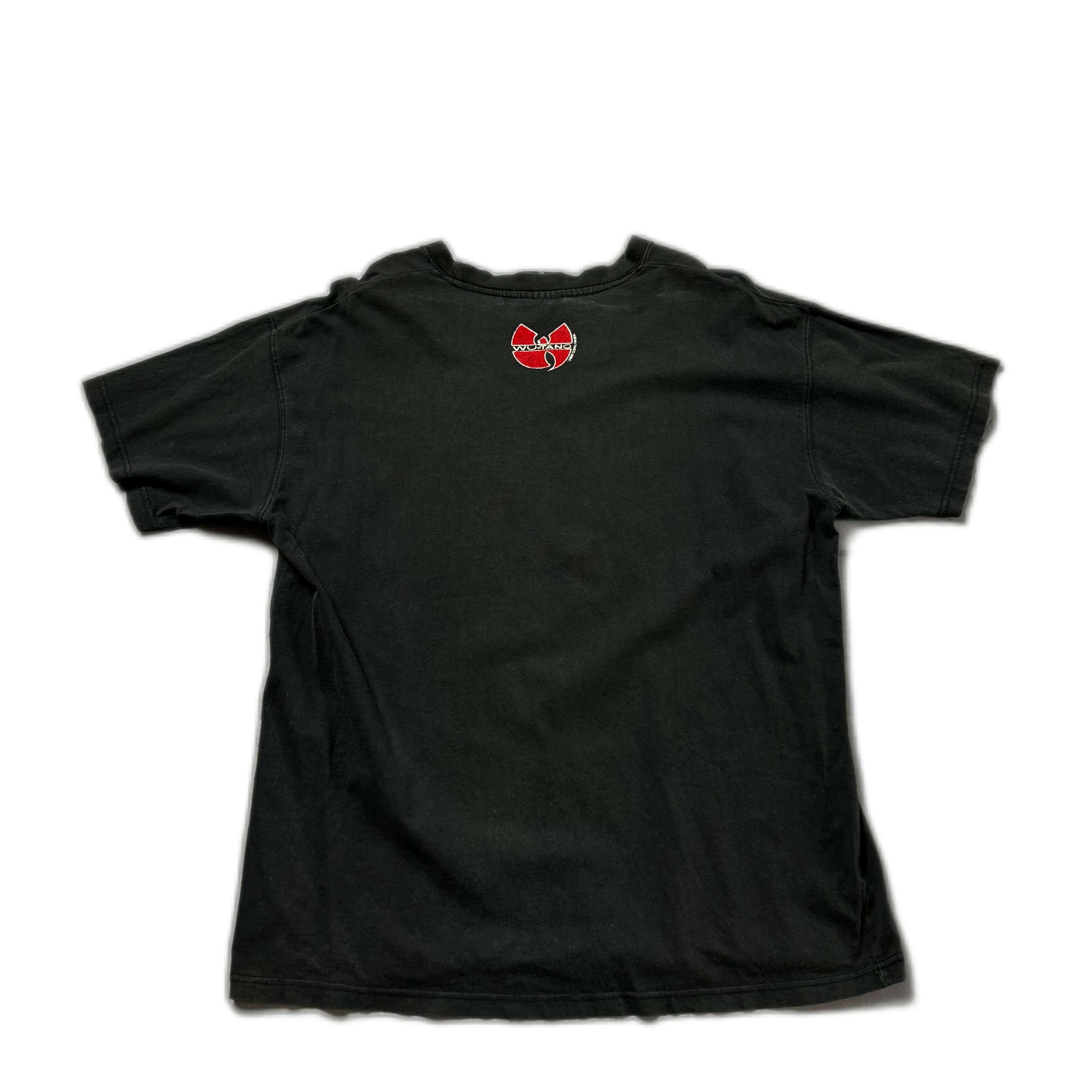 Vintage 90s Black Wu Tang Tee - XL