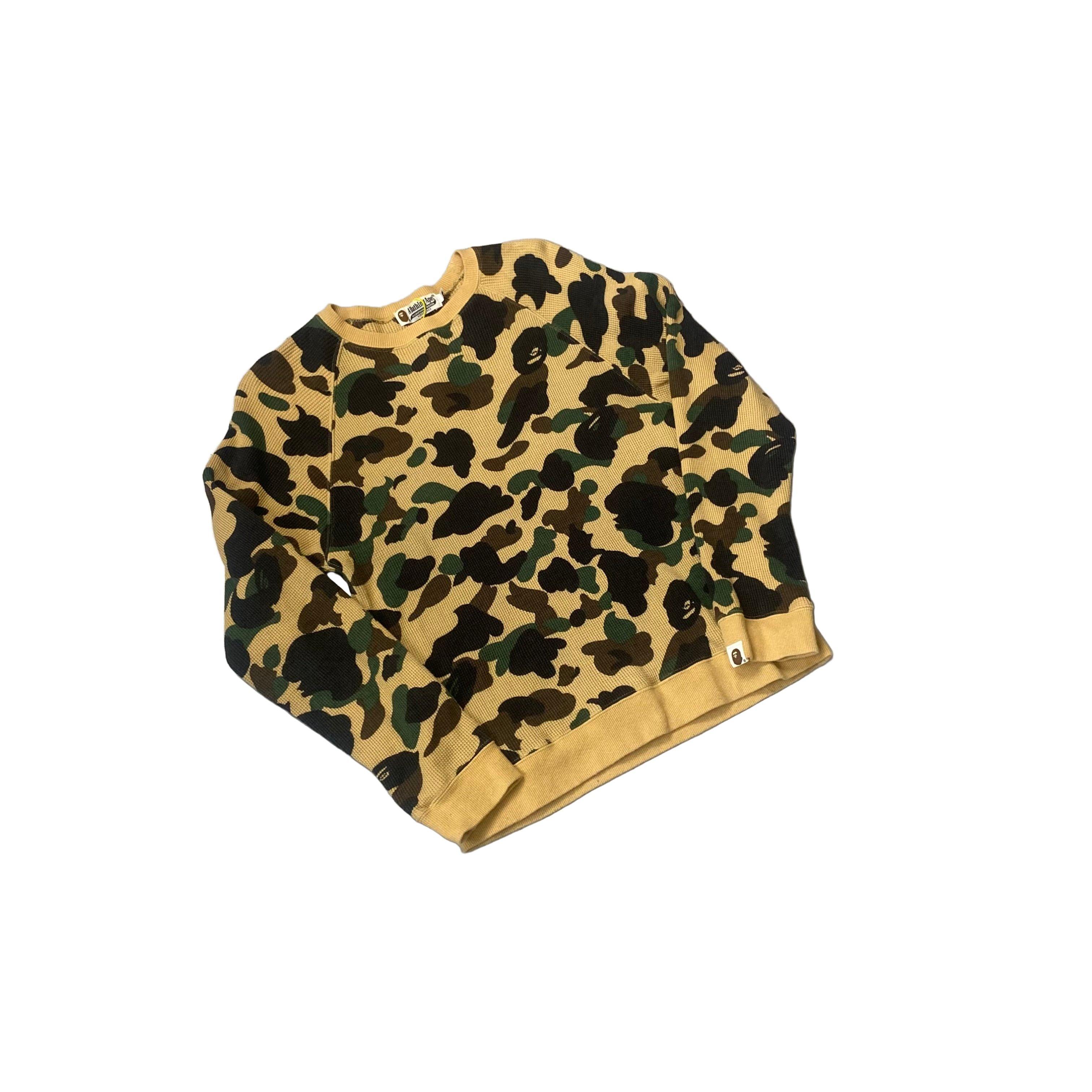 Green A Bathing Ape (BAPE) Sweatshirt - S