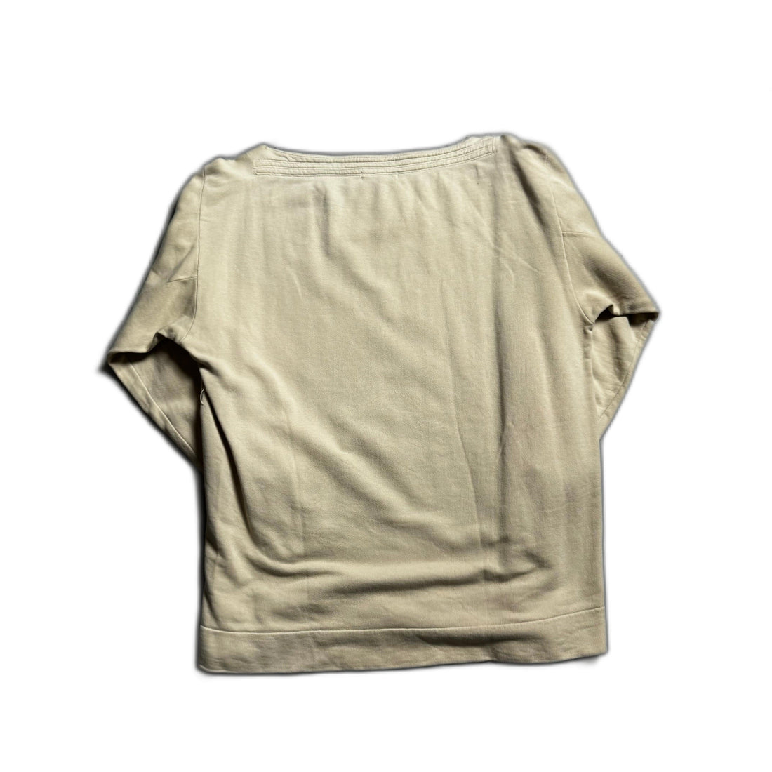 Vintage Cream Stone Island Sweatshirt - M