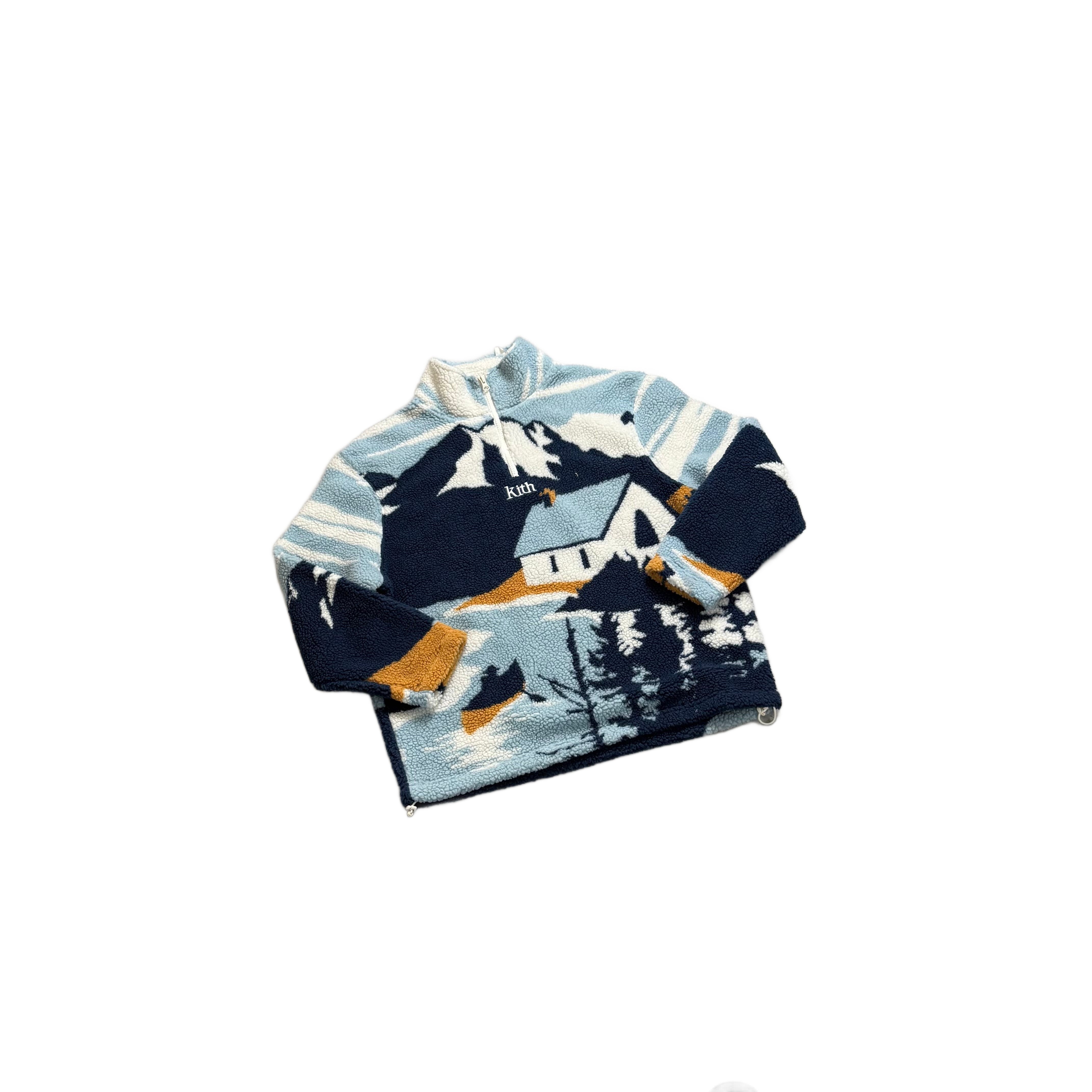 Kith 1/4 Zip Fleece - M