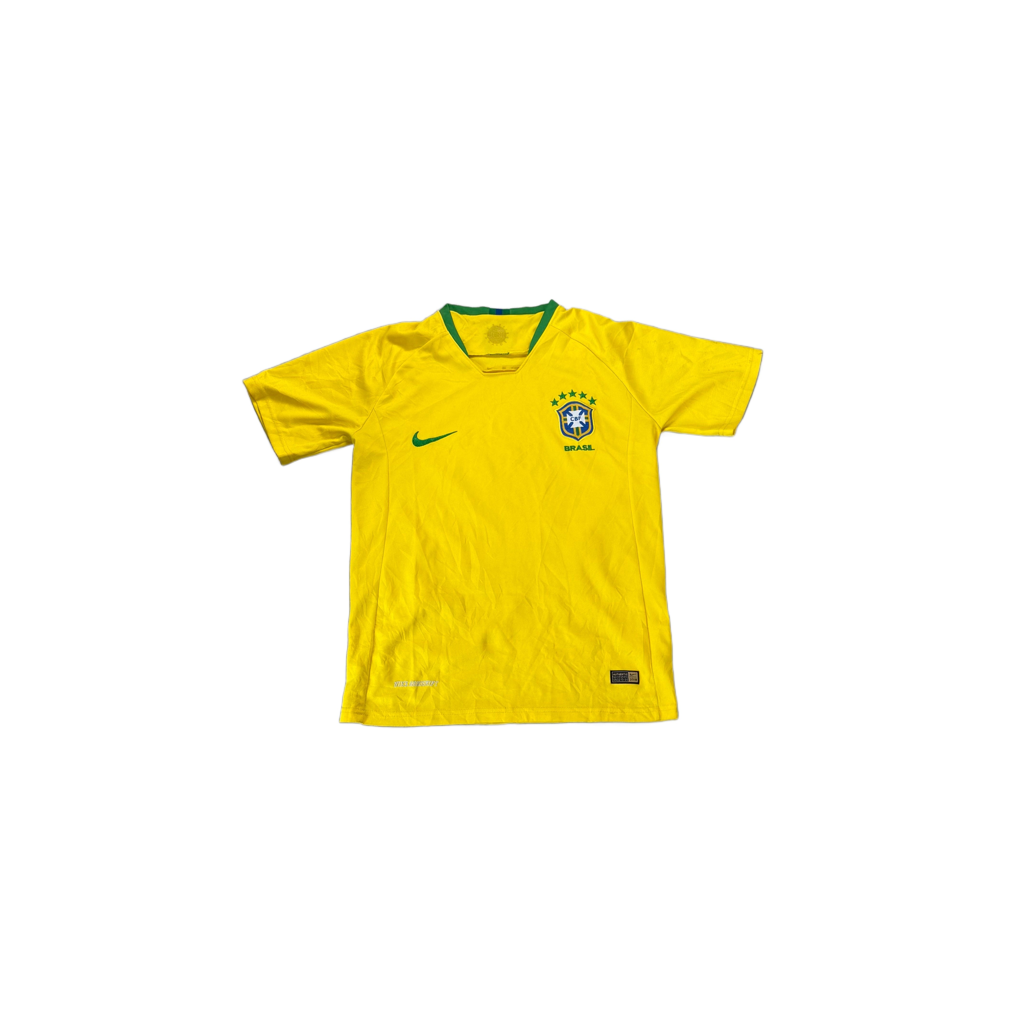 2006 Brazil Home Shirt - S