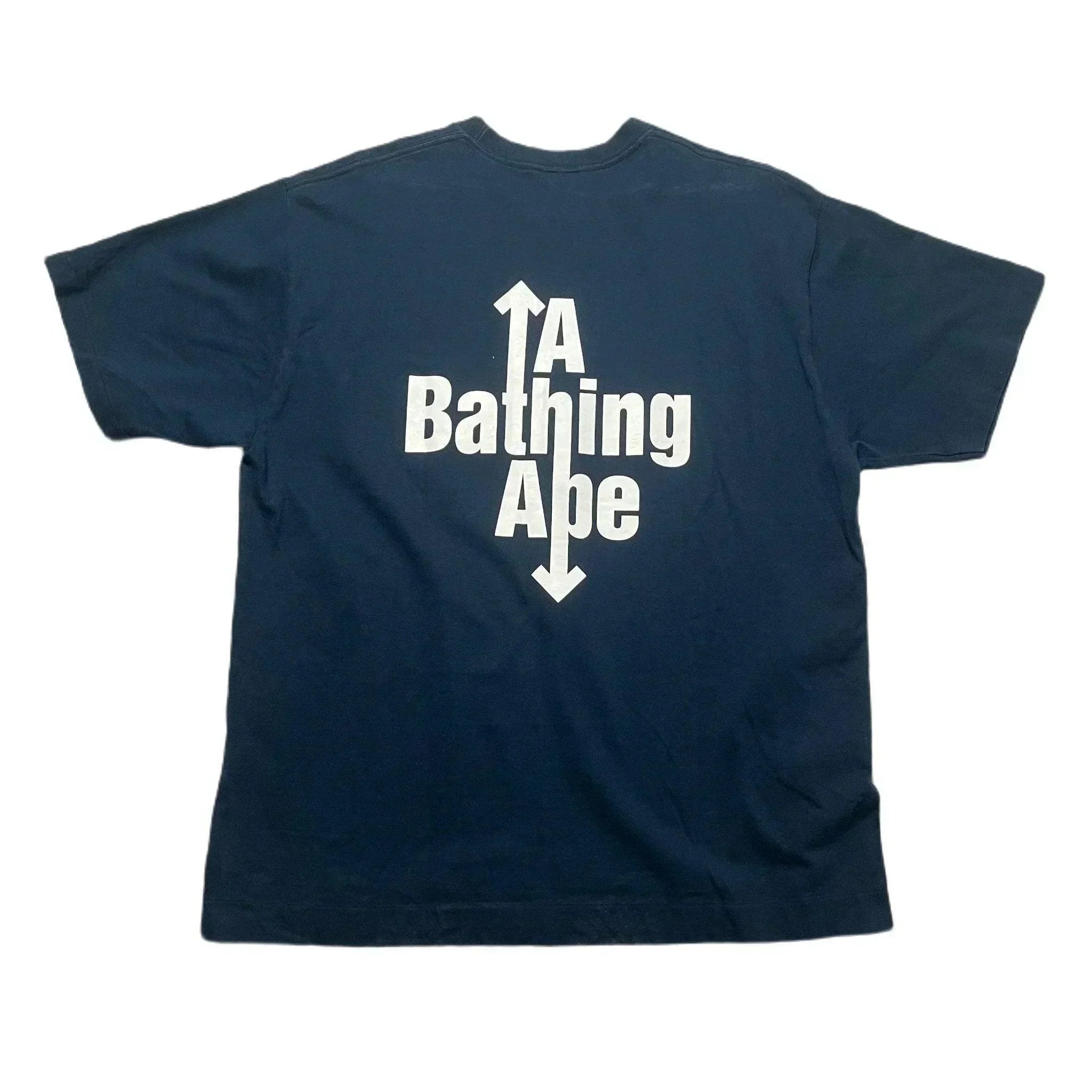 Navy Blue A Bathing Ape (BAPE) Tee - XL