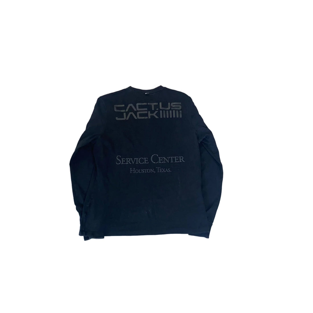 Black Travis Scott Long Sleeve Tee - XL