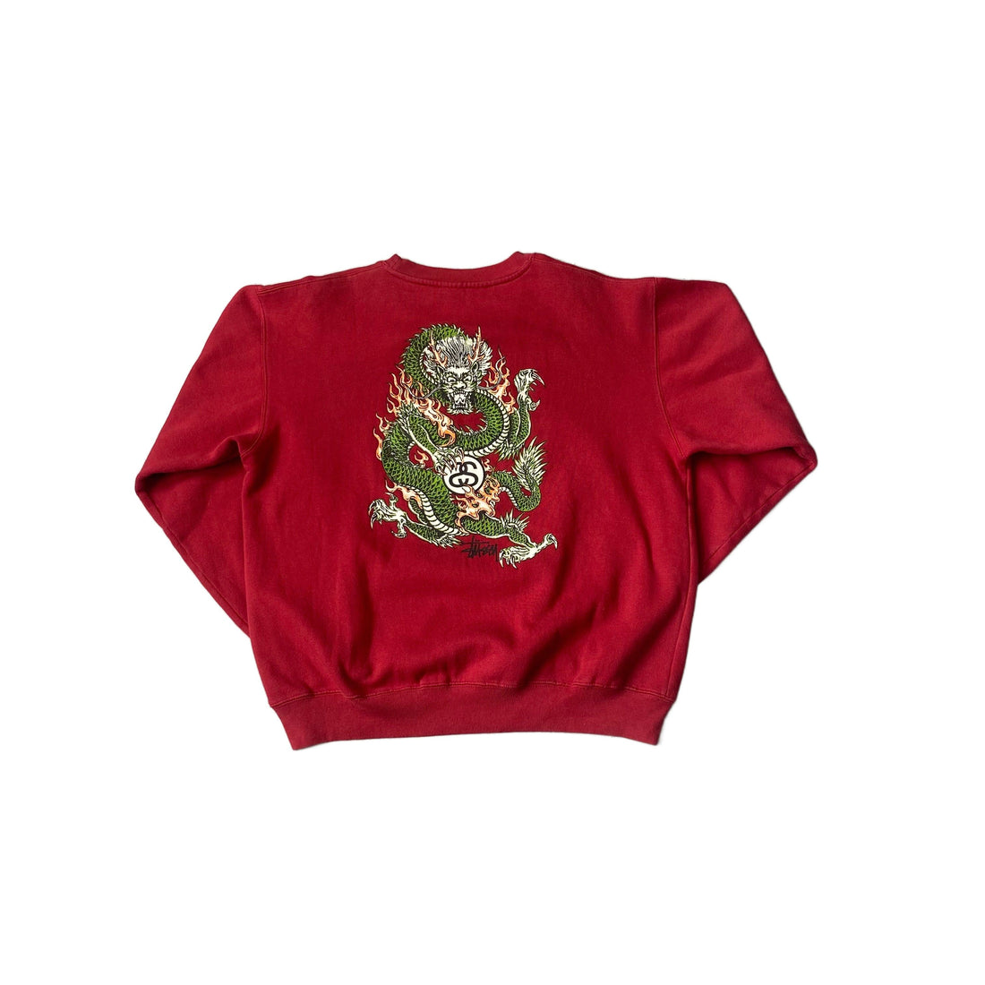 Red Stussy Sweatshirt - M