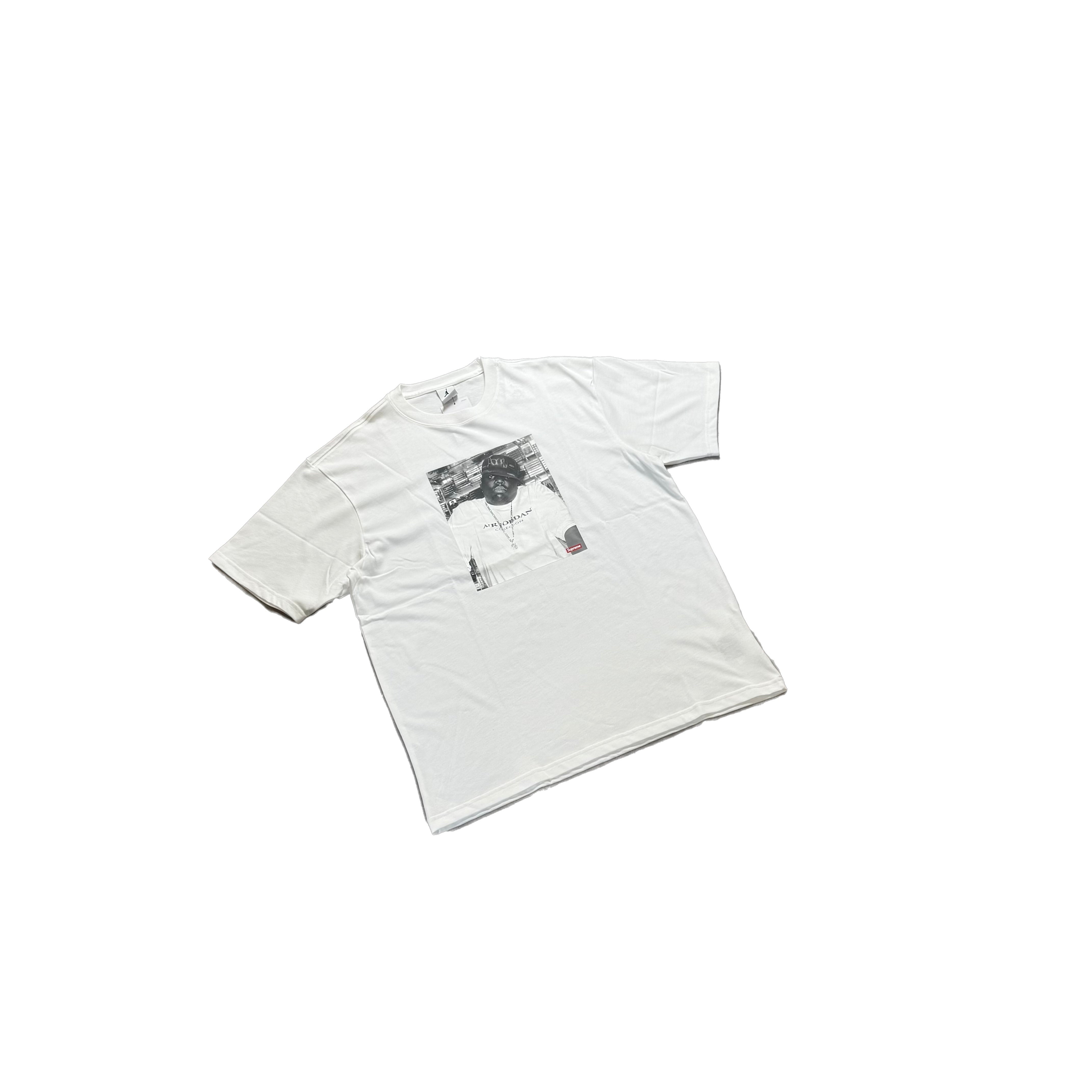 BNWT White Supreme Biggie Tee - L