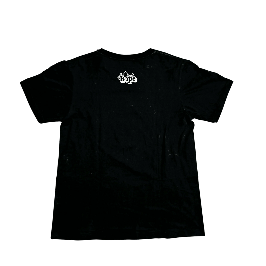 Black A Bathing Ape (BAPE) x Snoopy Tee - L
