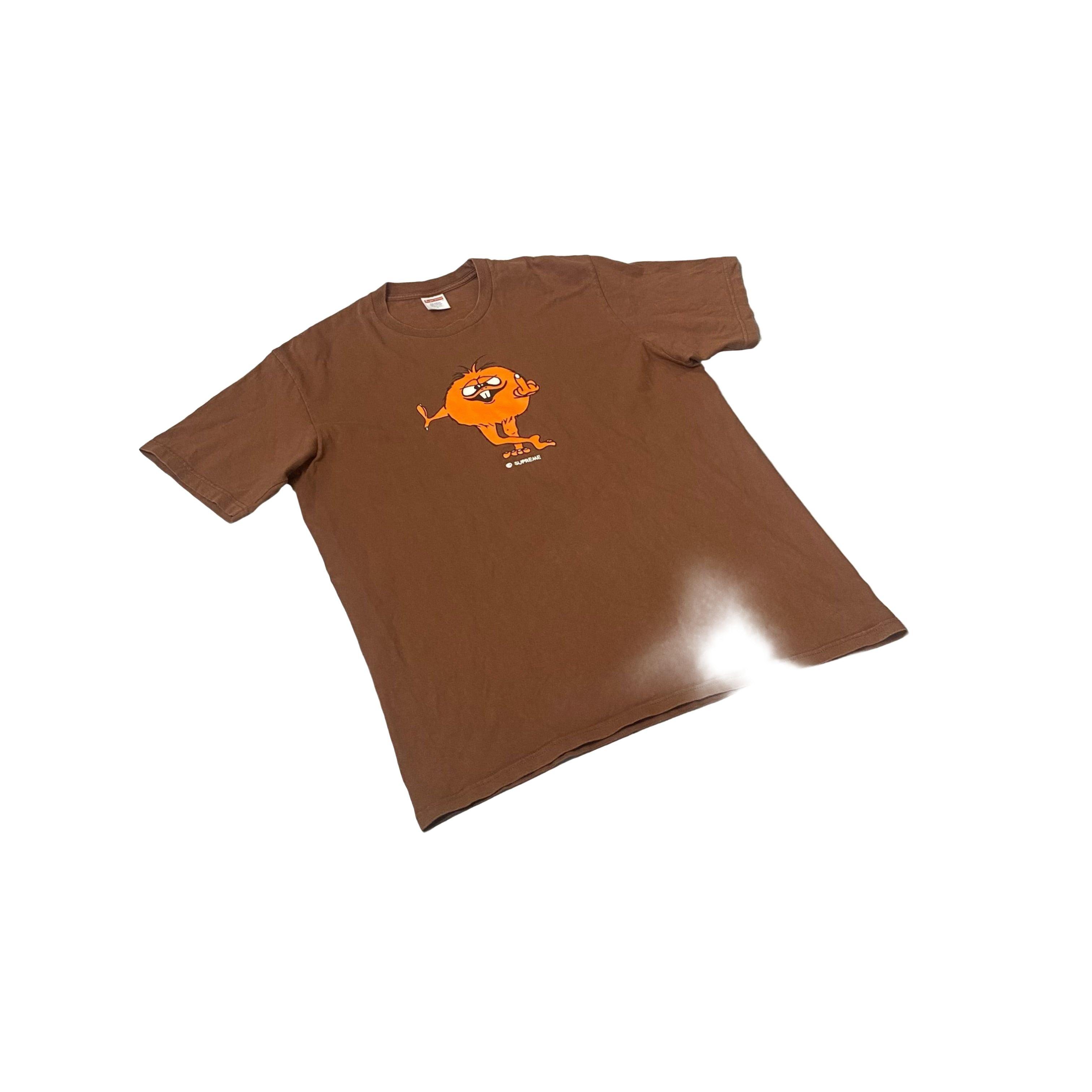 Brown Supreme Tee - L