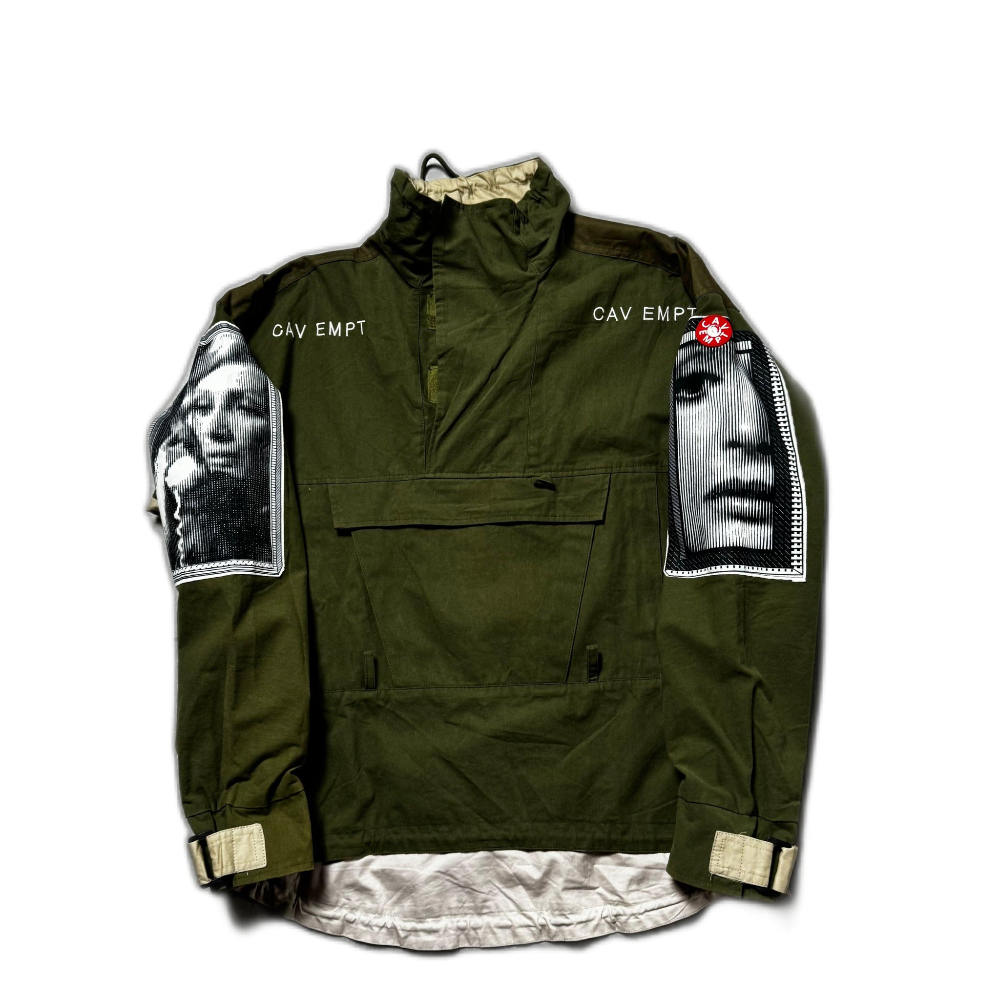 Green Cav Empt Icon Pullover Jacket - L