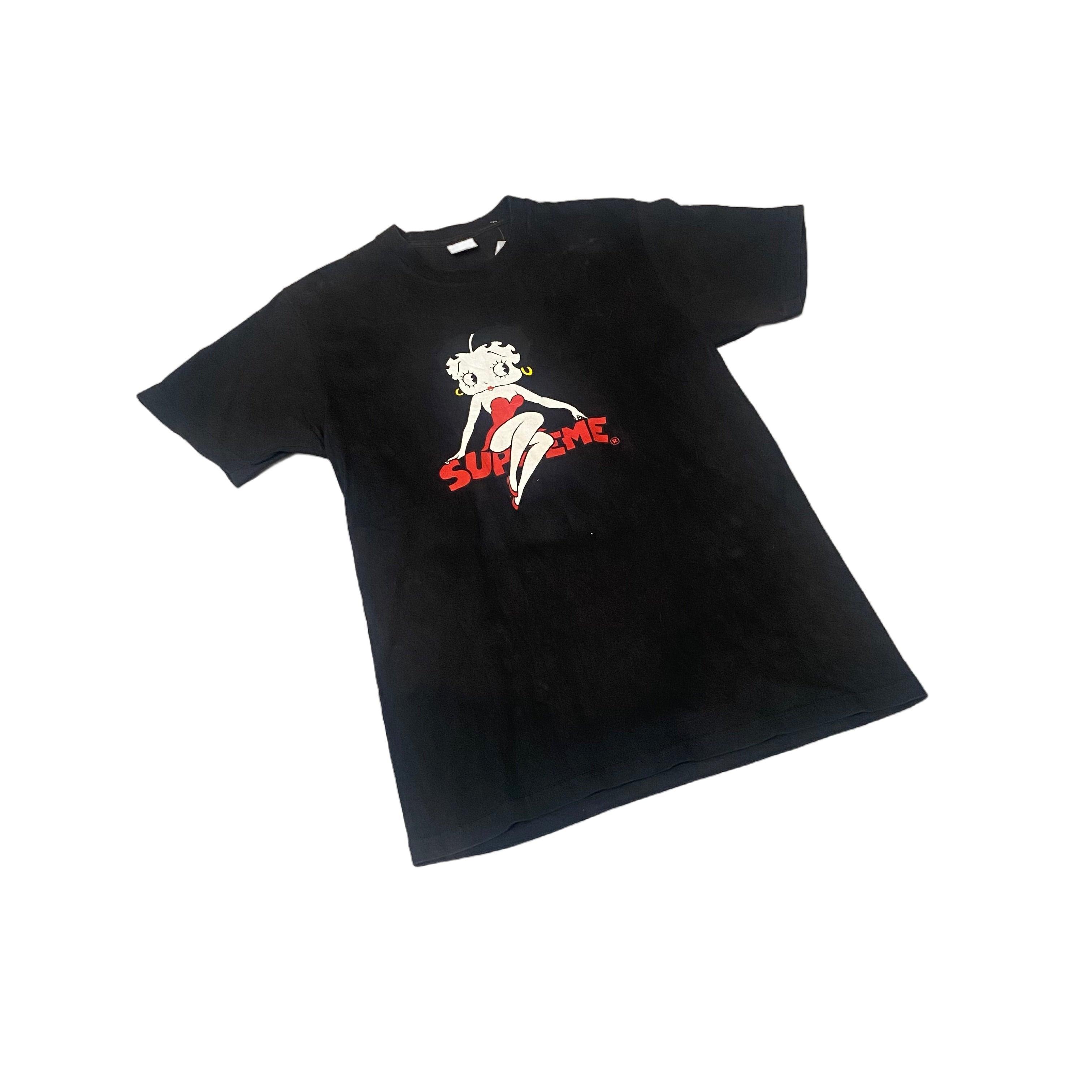 Black Supreme Betty Boop Tee - M