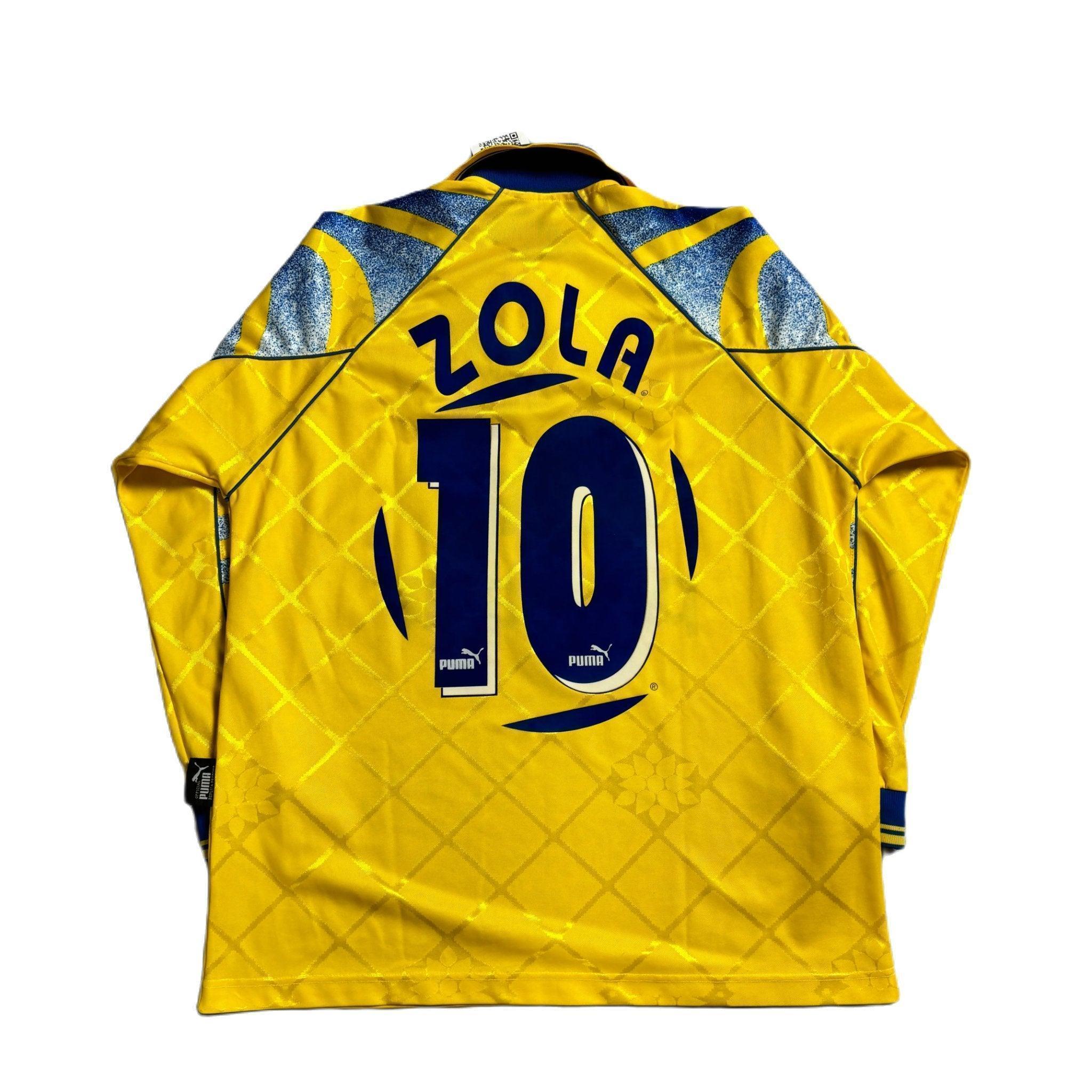 1995 - 97 Parma Home 'Zola' Long Sleeve Shirt - L
