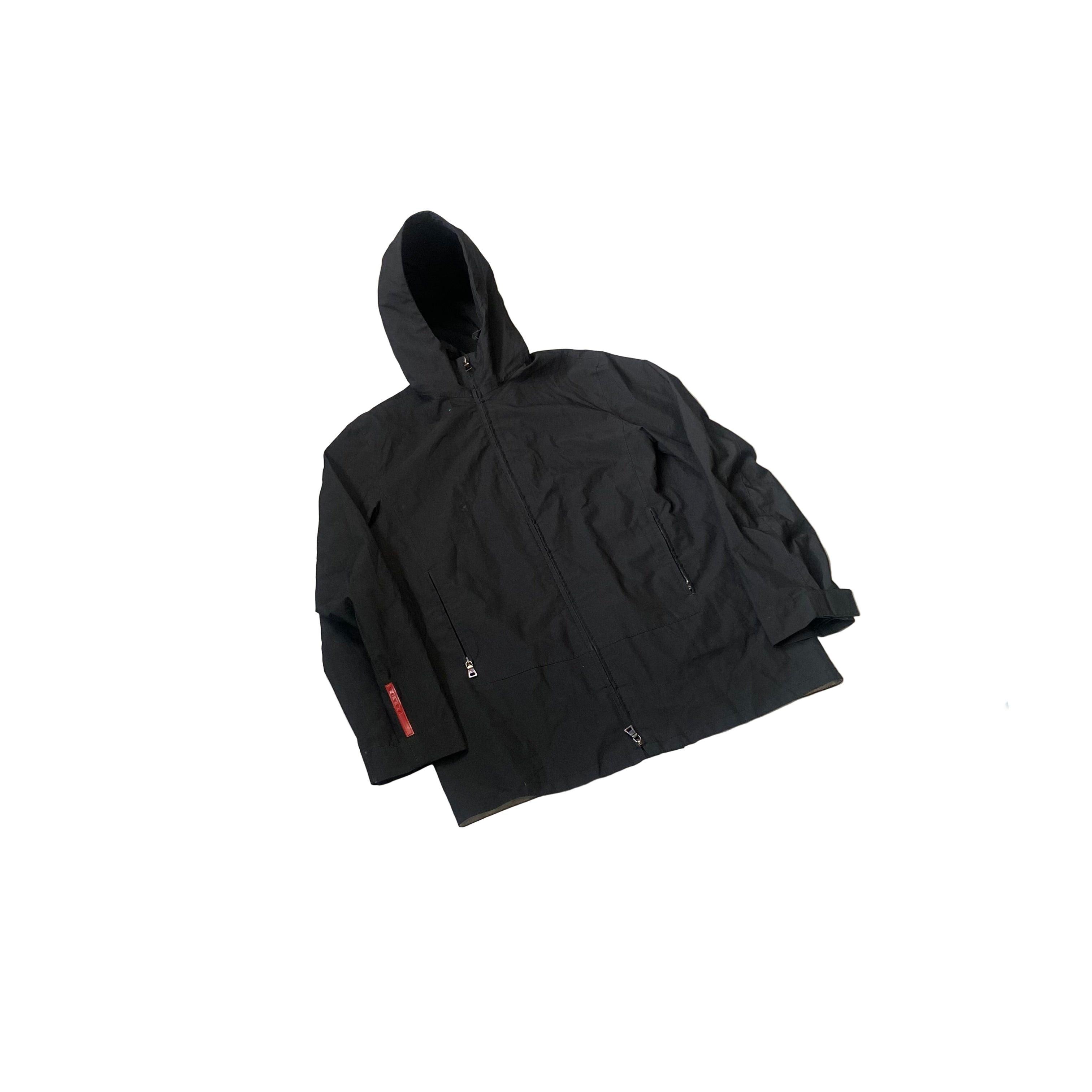 Vintage Black Prada Jacket - XL
